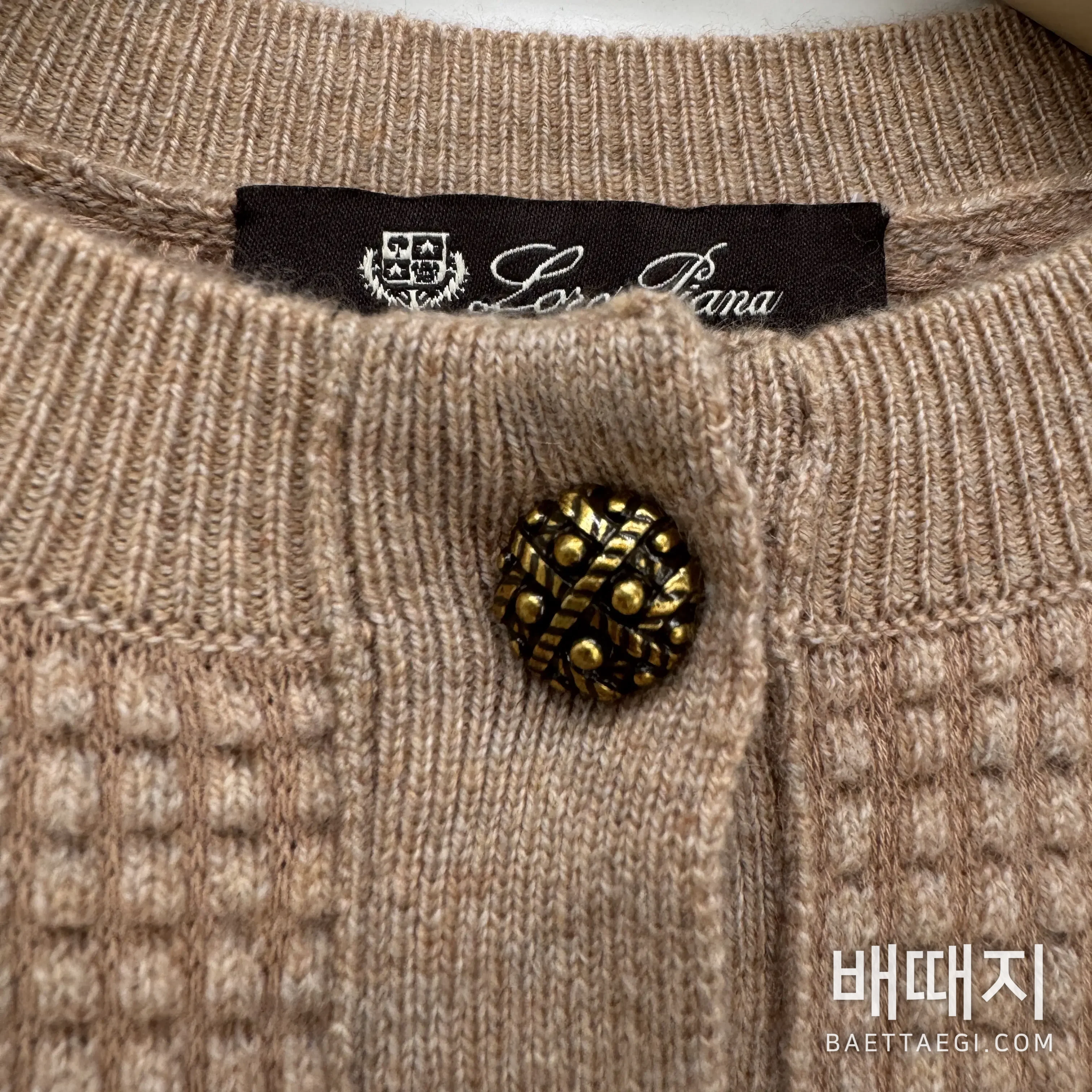 로로피아나 빈티지 스타일 여성 자켓 198999 검수사진 5