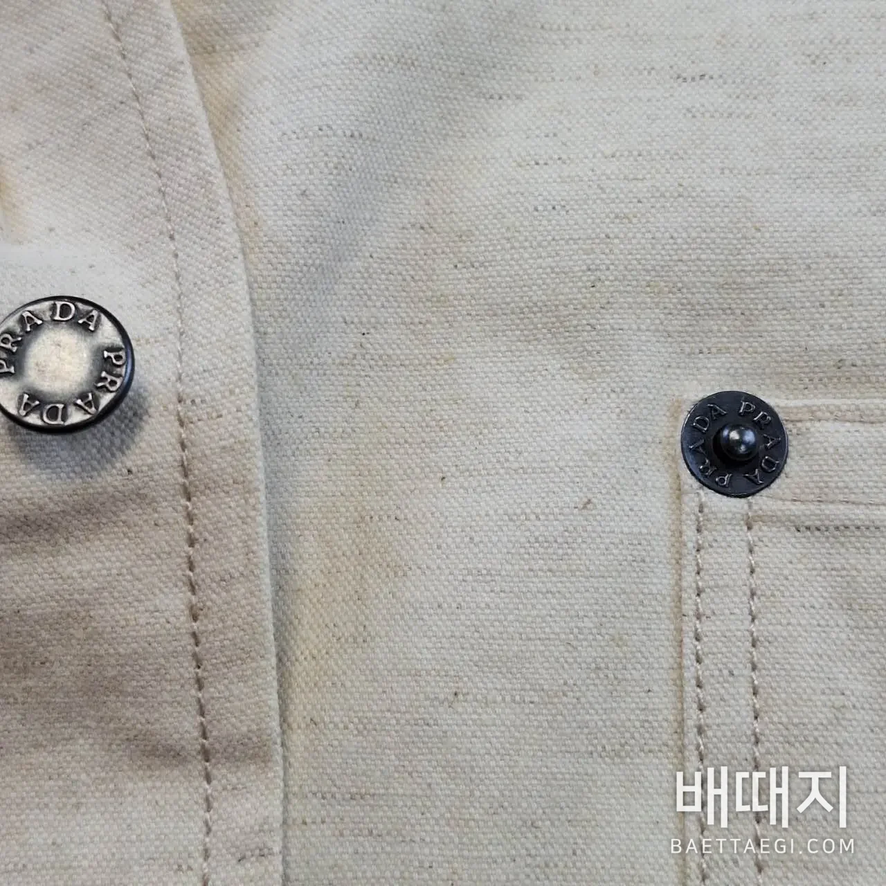 프라다 남성 긴팔 티셔츠 199285 검수사진 5