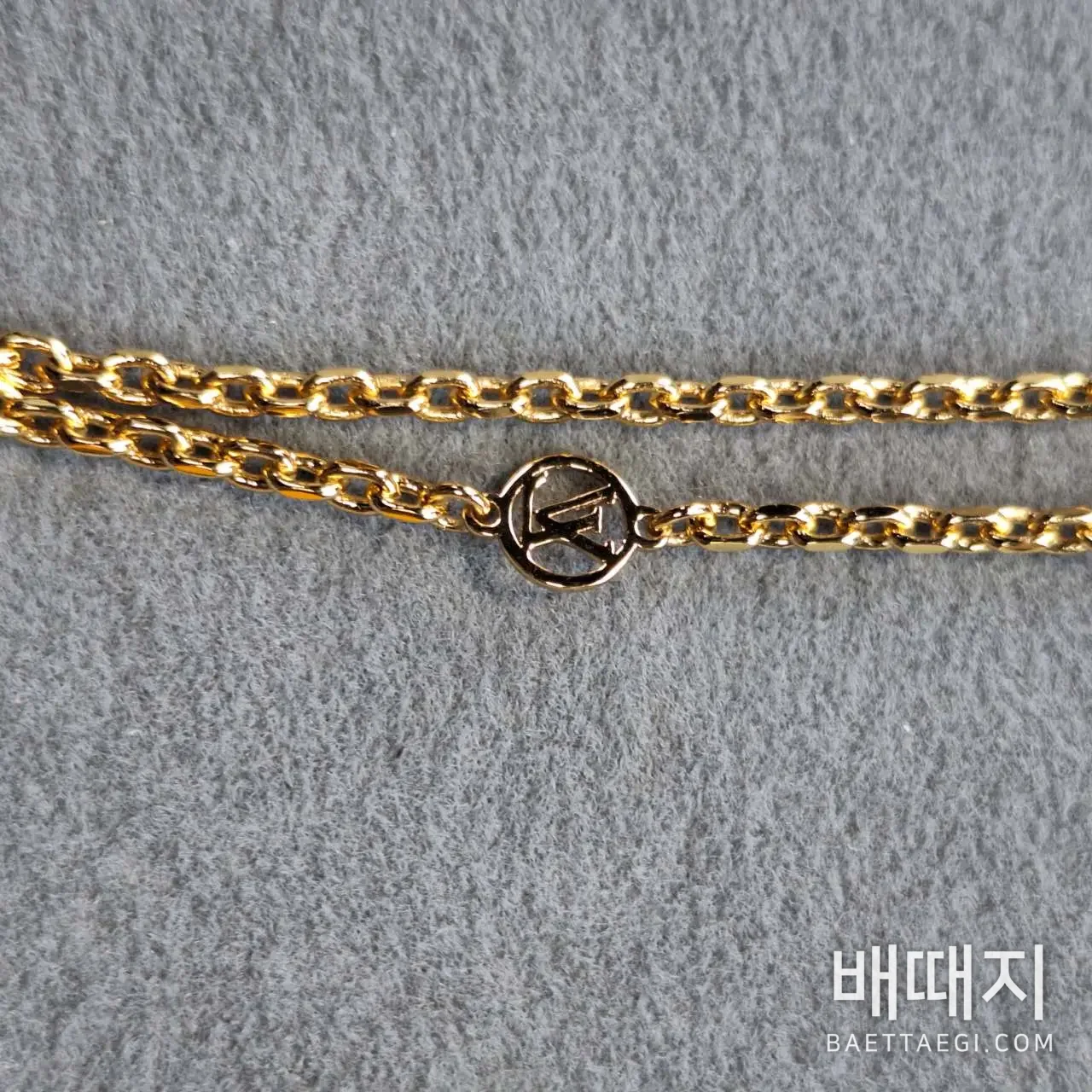 루이비통 MY LV 타이거 헤드 목걸이 64031 검수사진 3
