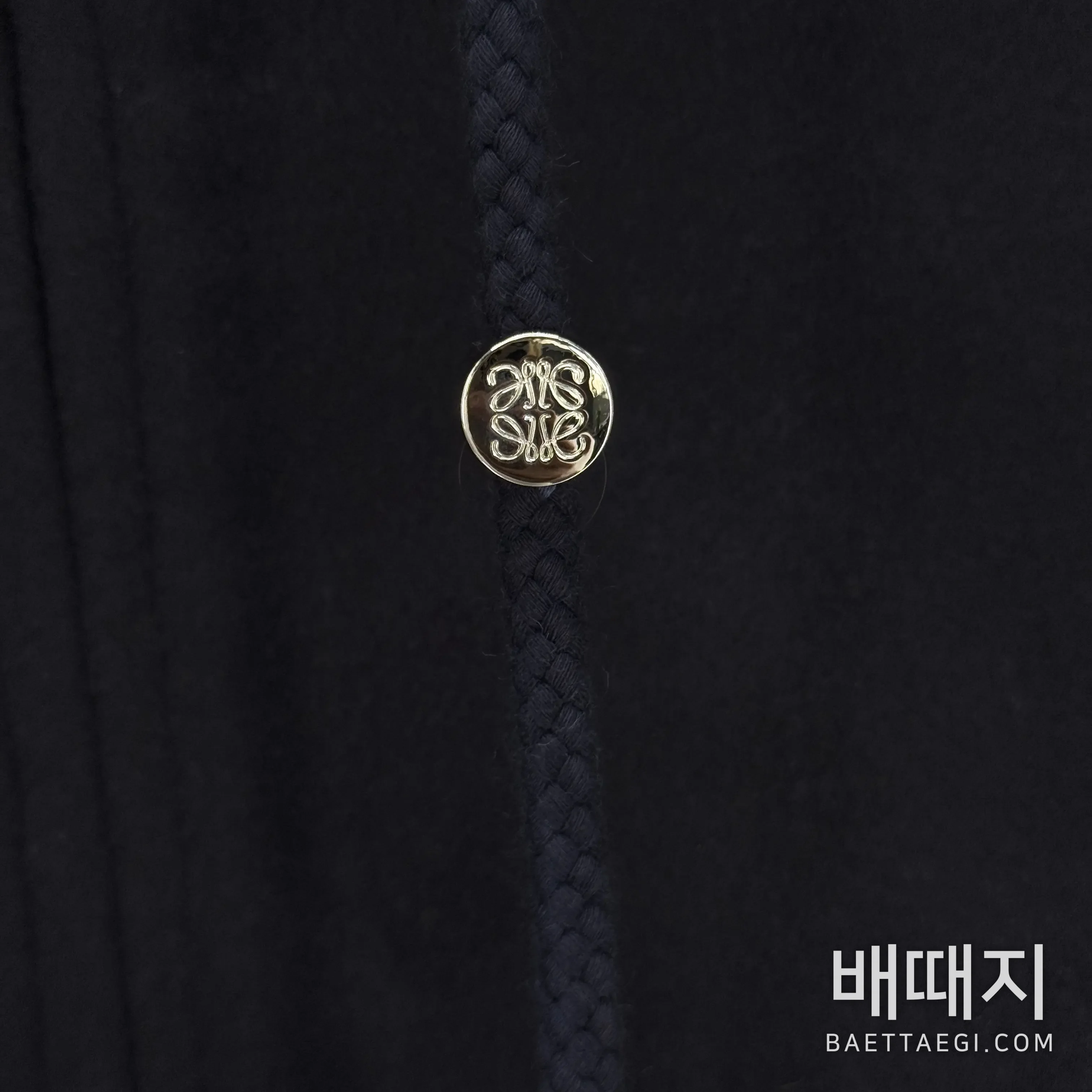 로에베 울 더블 페이스 후드 롱코트 167945 검수사진 3