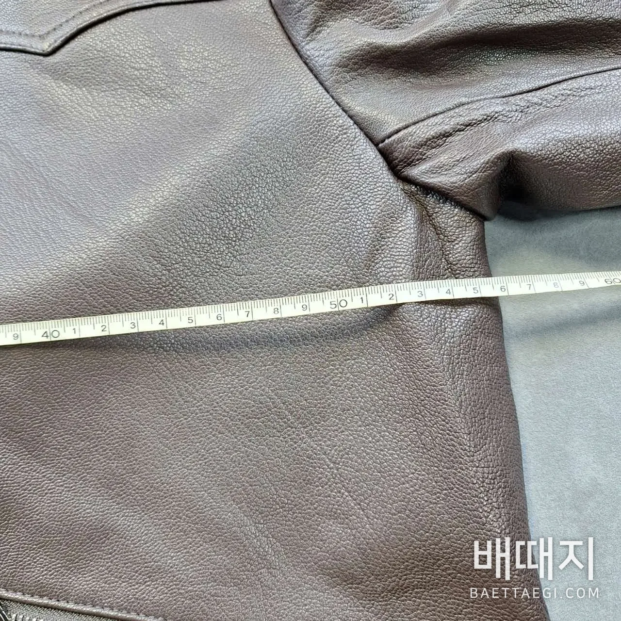 에르메스 빈티지 램스킨 남성 가죽 자켓 186348 검수사진 8