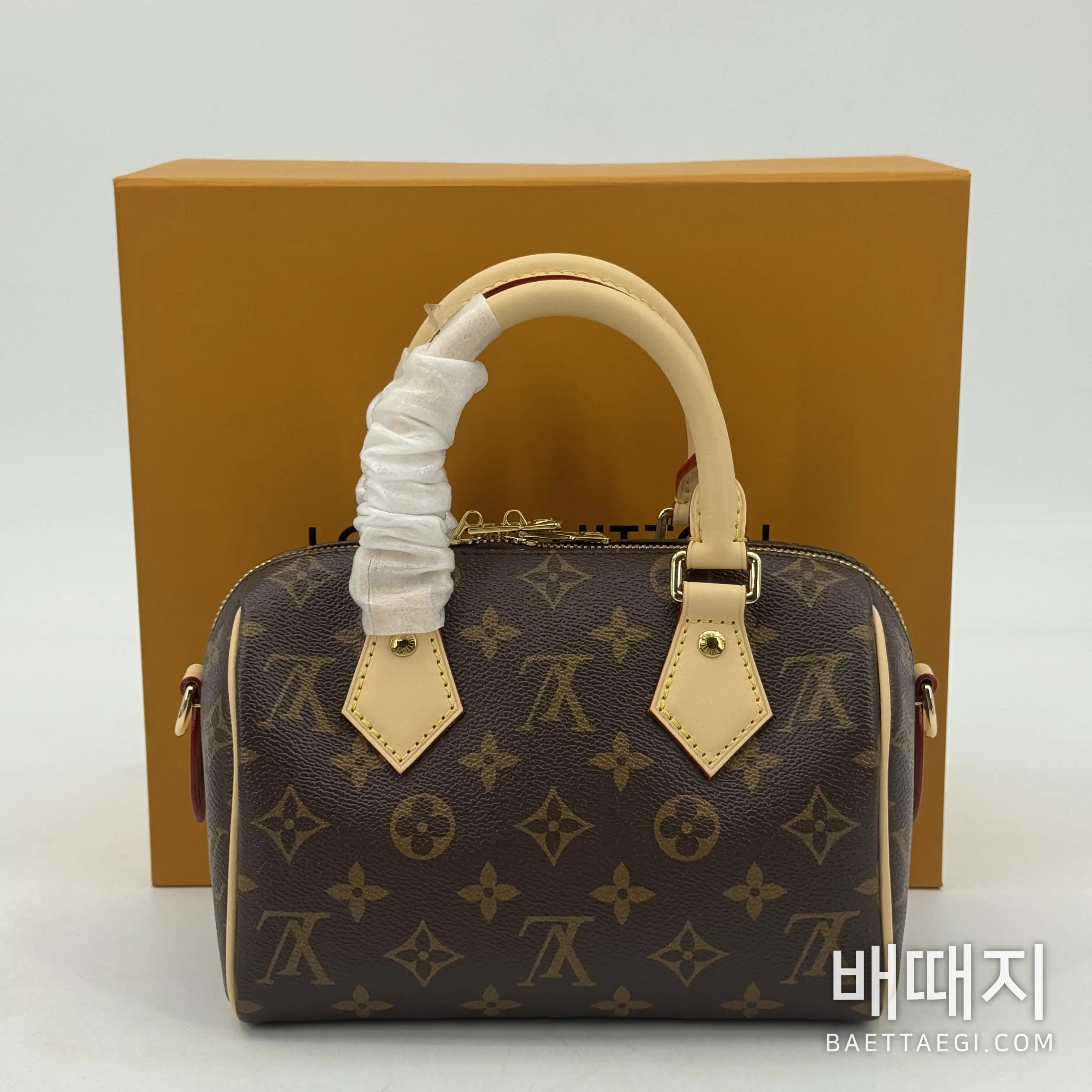 루이비통 모노그램 캔버스 스피디 피로우 숄더백 M46234 검수사진 8