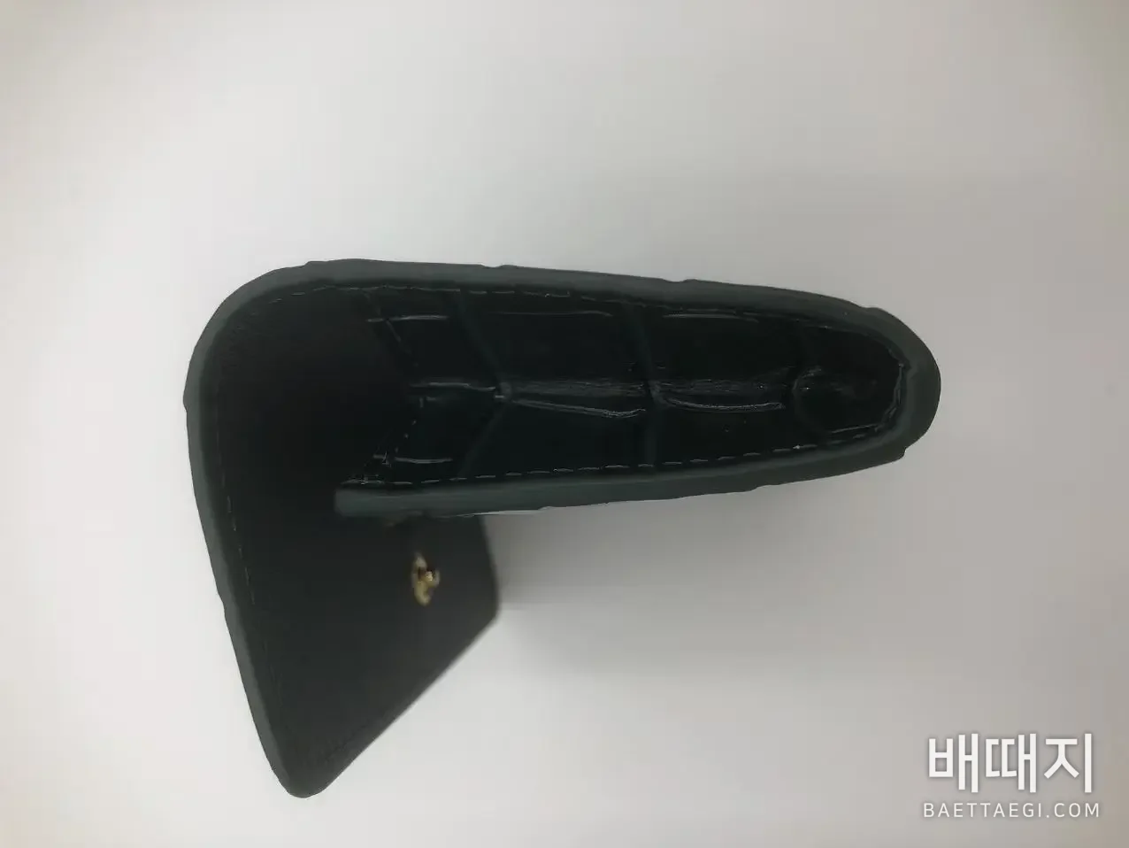 샤넬 그린 크로코다일 카드홀더 지갑 150005 검수사진 5