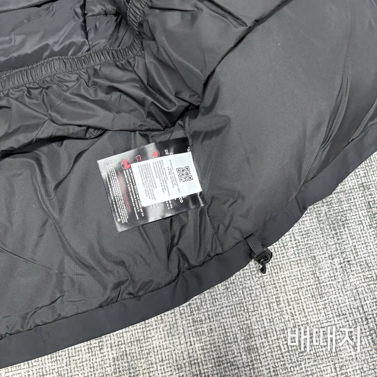 아크테릭스 [TZ] 마카이 자켓 블랙 200167 Arc'teryx Macai Jacket Black 검수사진 4