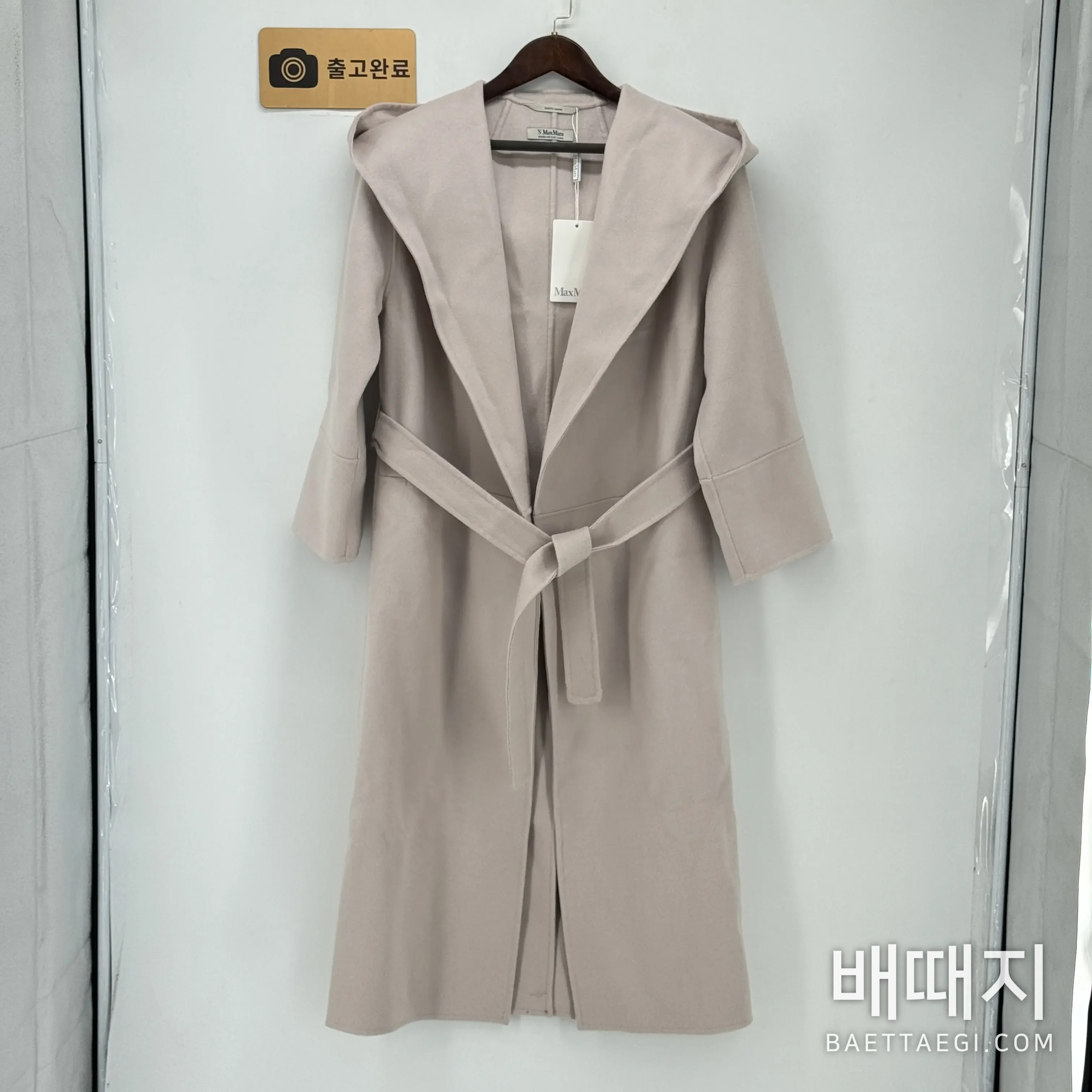 캐시미어 롱 코트 검수사진 1