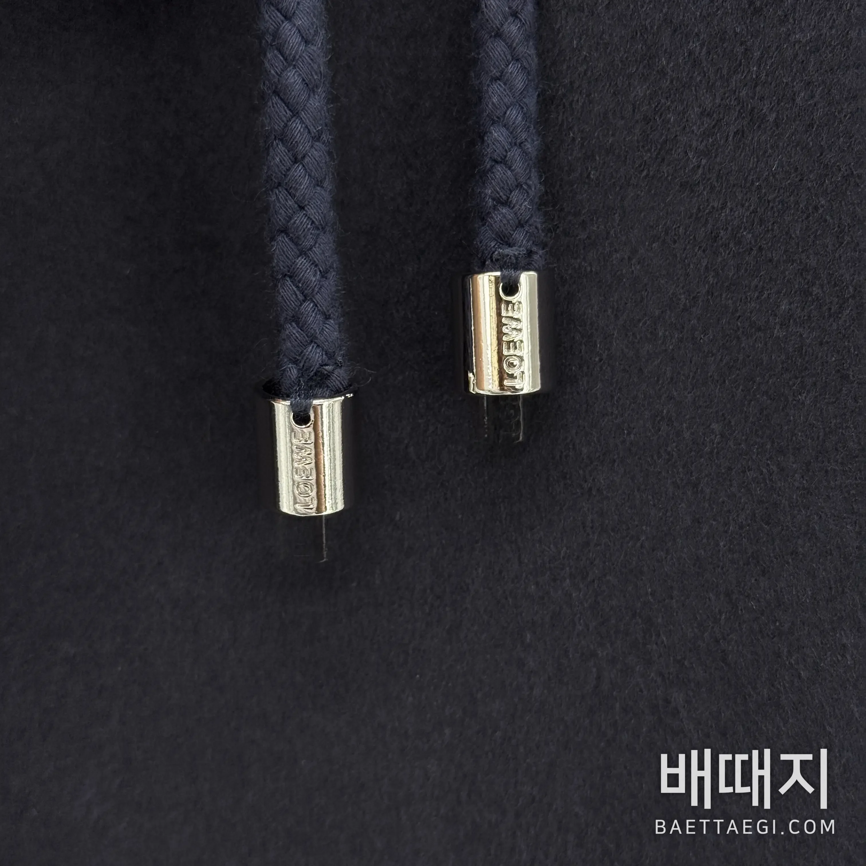 로에베 울 더블 페이스 후드 롱코트 167945 검수사진 8
