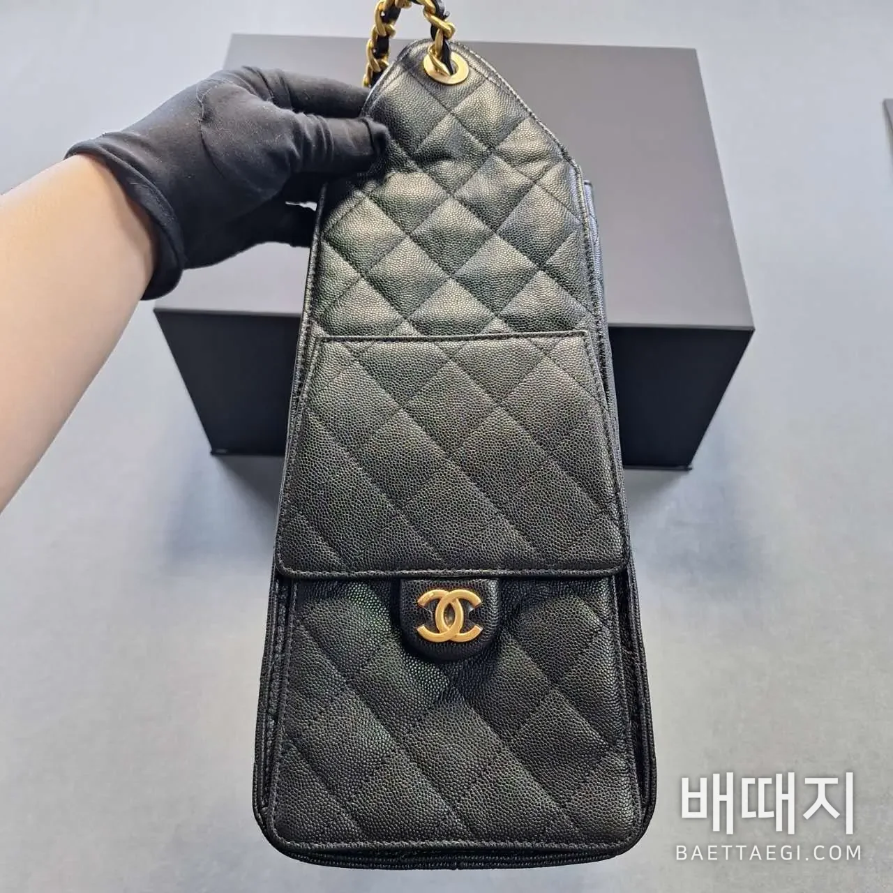 샤넬 캐비어 버킷백 193817 검수사진 9