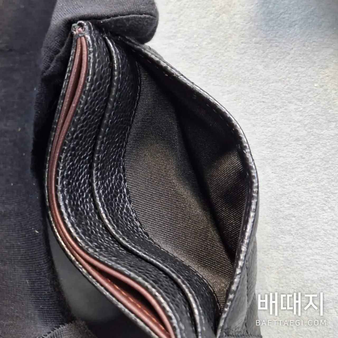 샤넬 클래식 캐비어 카드홀더 지갑 193310 검수사진 8