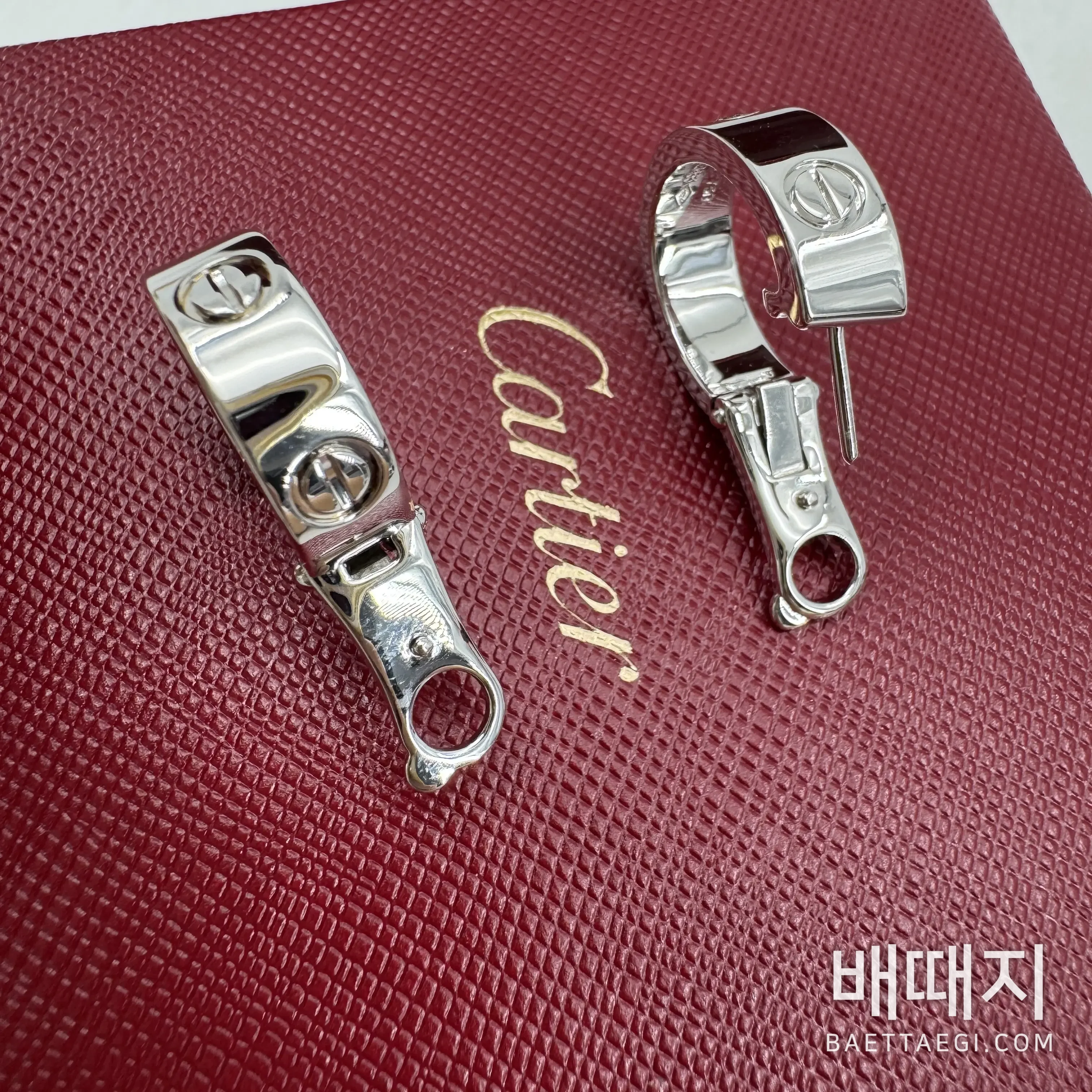 까르띠에 러브 다이아몬드 나사 귀걸이 178367 검수사진 2