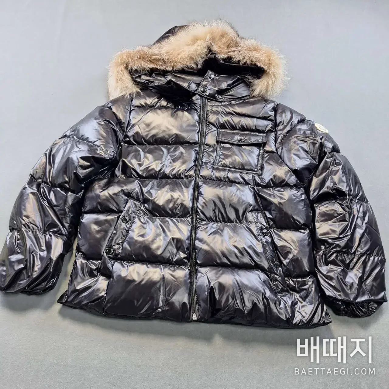 몽클레르 경량 나일론 다운 점퍼 키즈 자켓 181637 검수사진 1