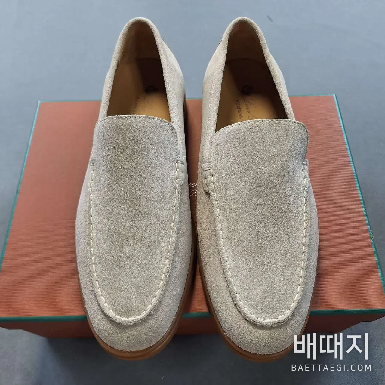로로피아나 로퍼 스웨이드 205459 검수사진 2