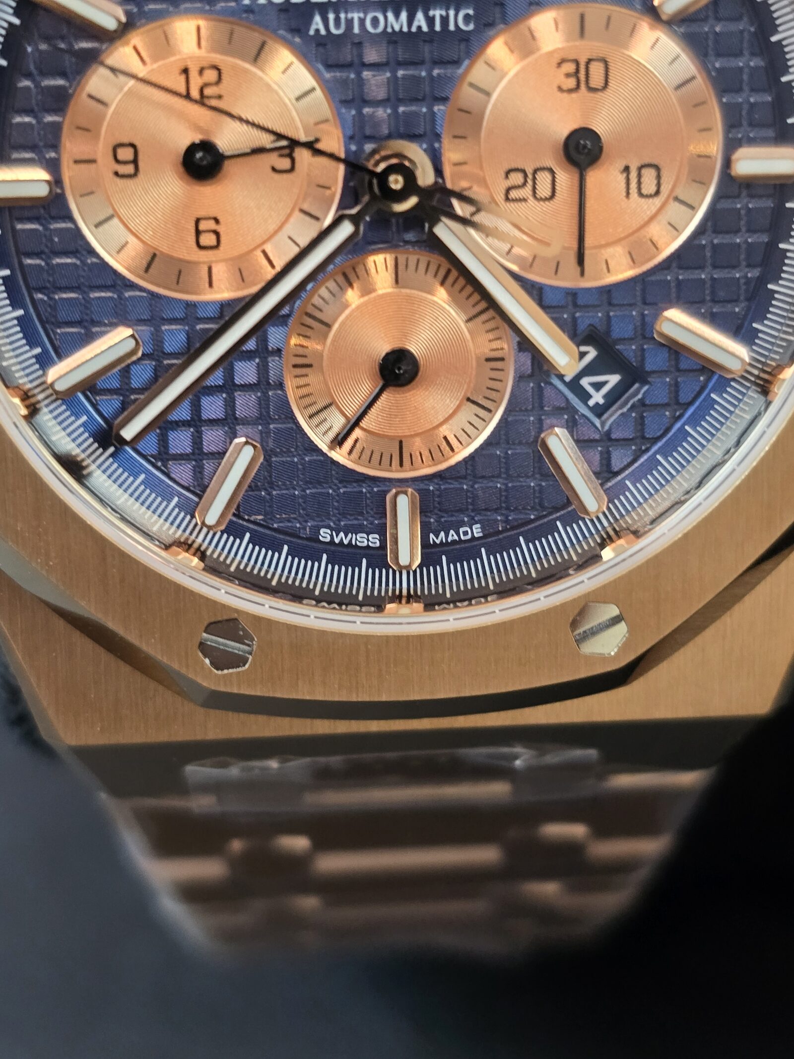 오데마피게 로열 오크 크로노그래프 41mm 검수사진 8