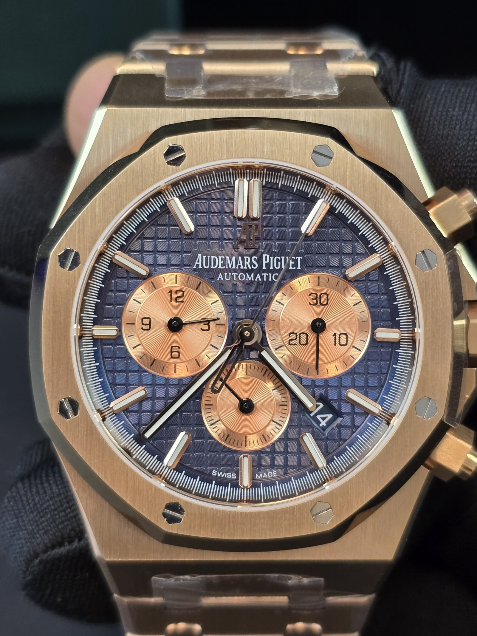 오데마피게 로열 오크 크로노그래프 41mm 검수사진 4