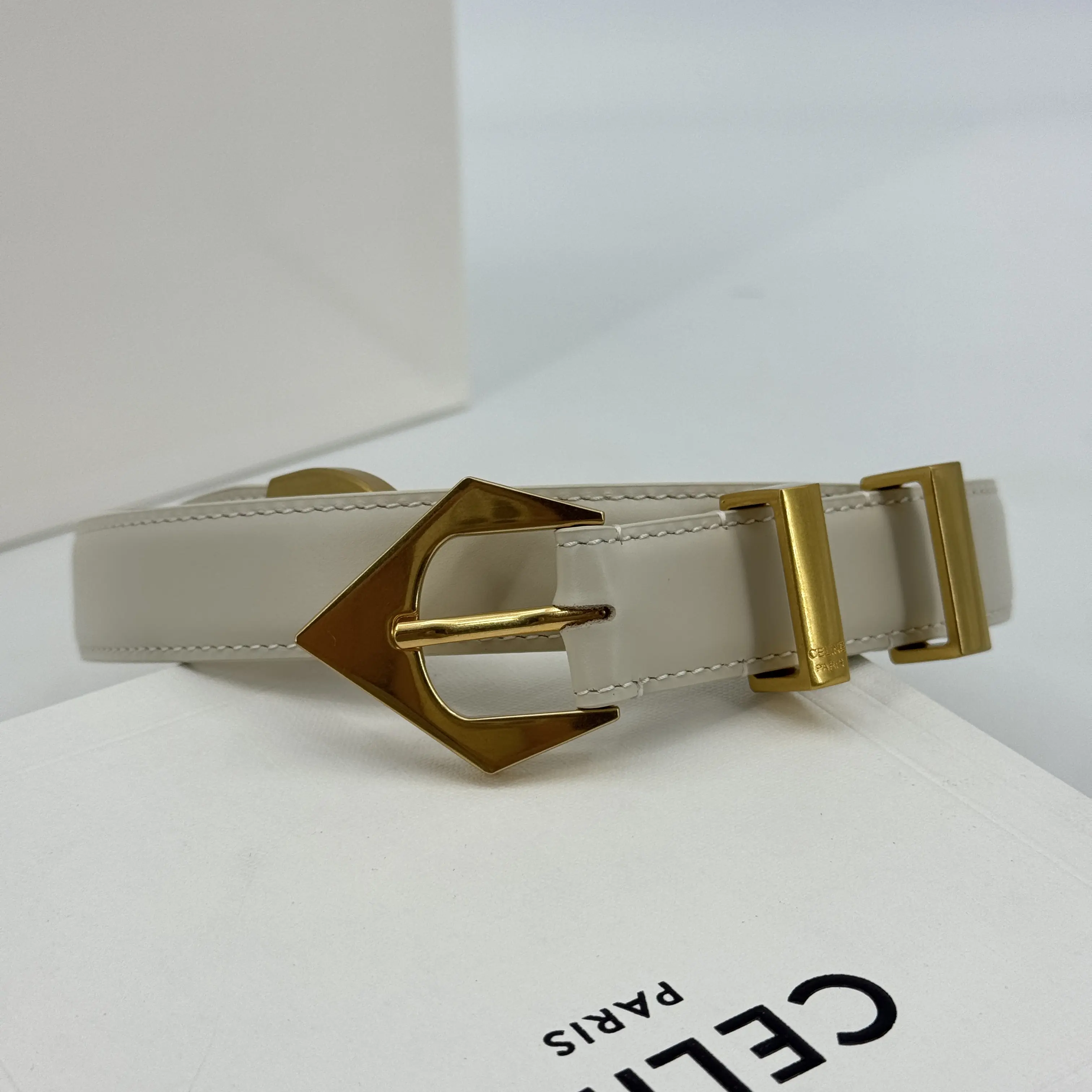 셀린느 벨트 2.5cm 검수사진 3