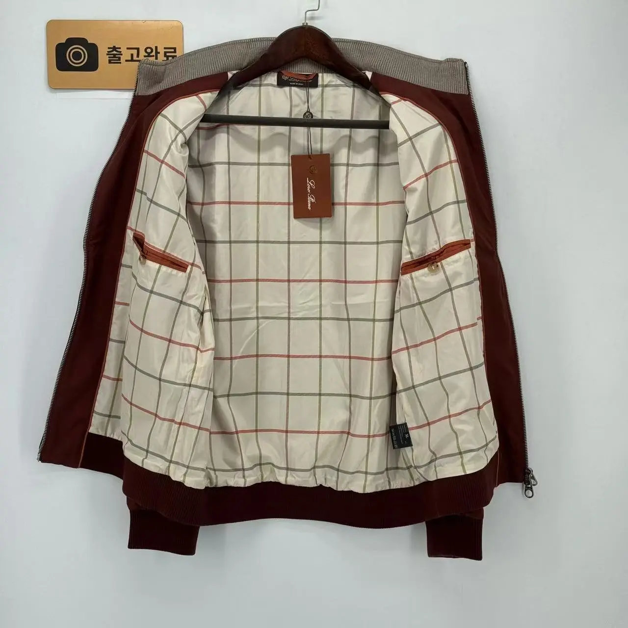 로로피아나 나일론 방풍 방수 남성 자켓 26SS 검수사진 6