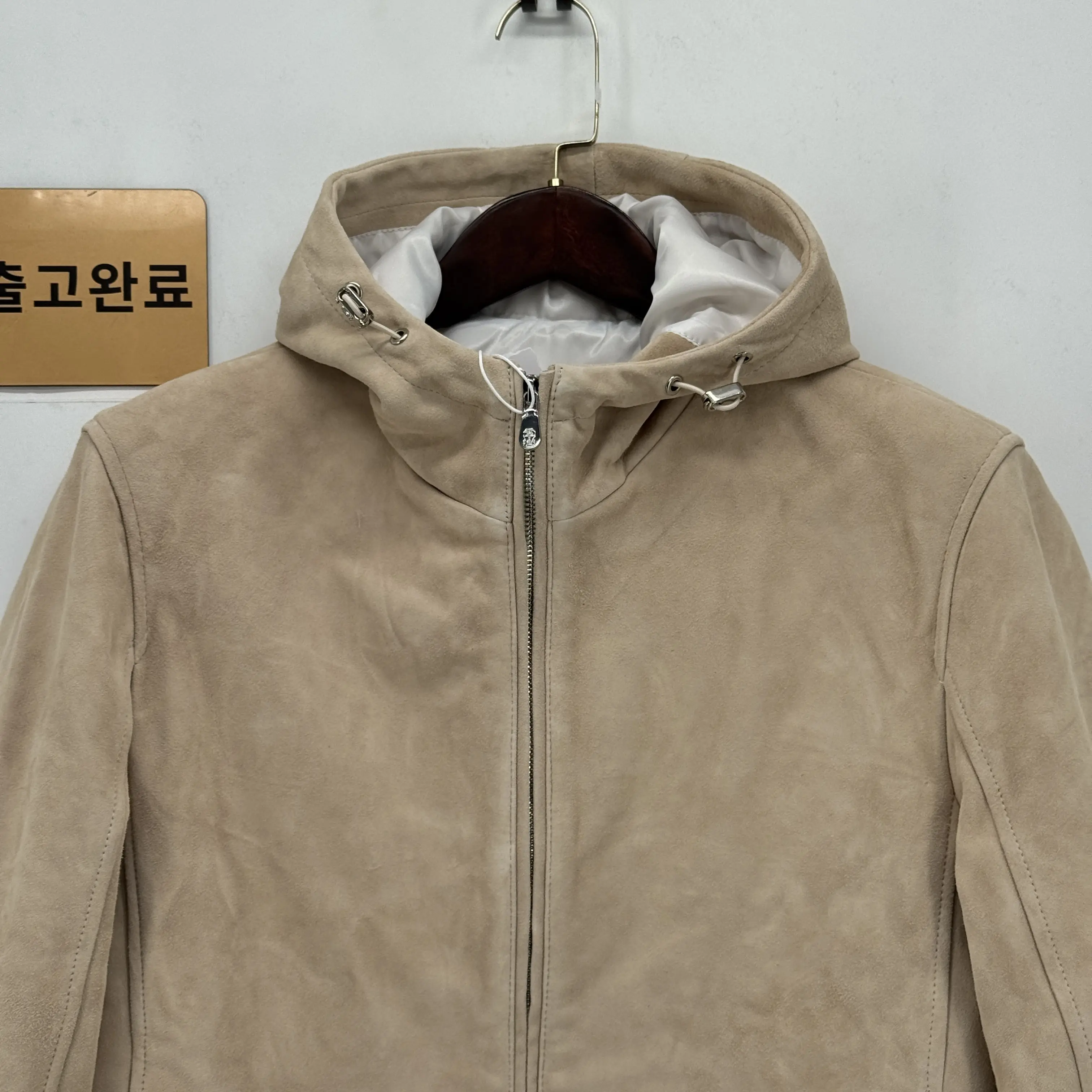 브루넬로쿠치넬리 스웨이드 남성 자켓 169660 검수사진 2