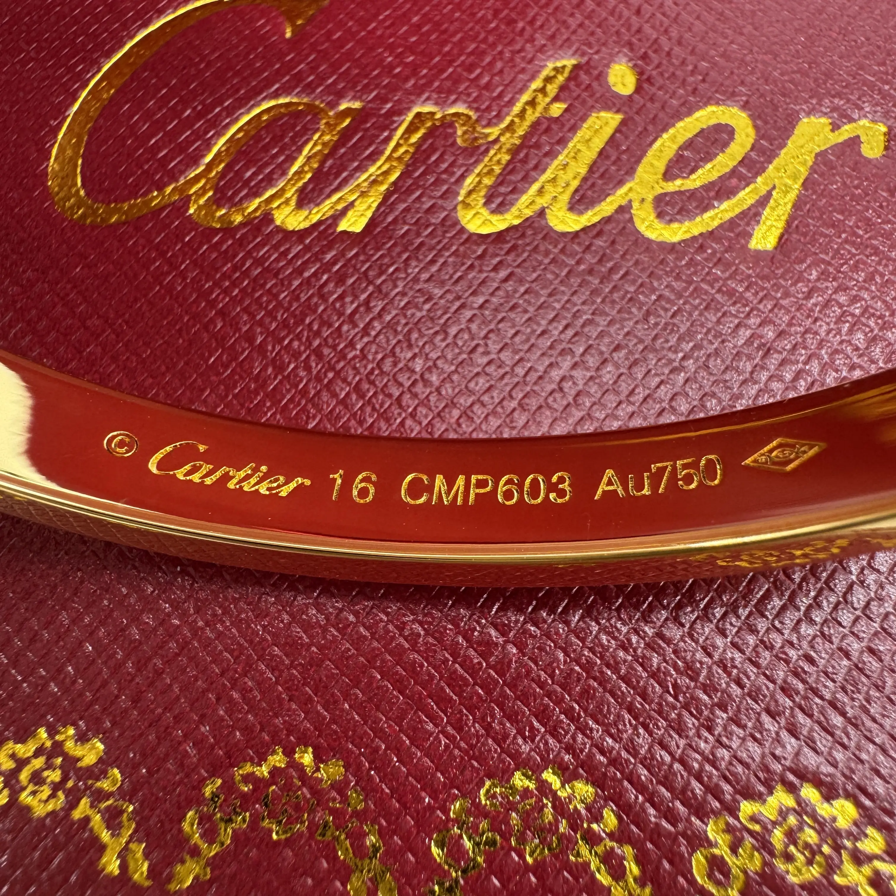 까르띠에 팔찌 59567 Cartier Bracelet 검수사진 4