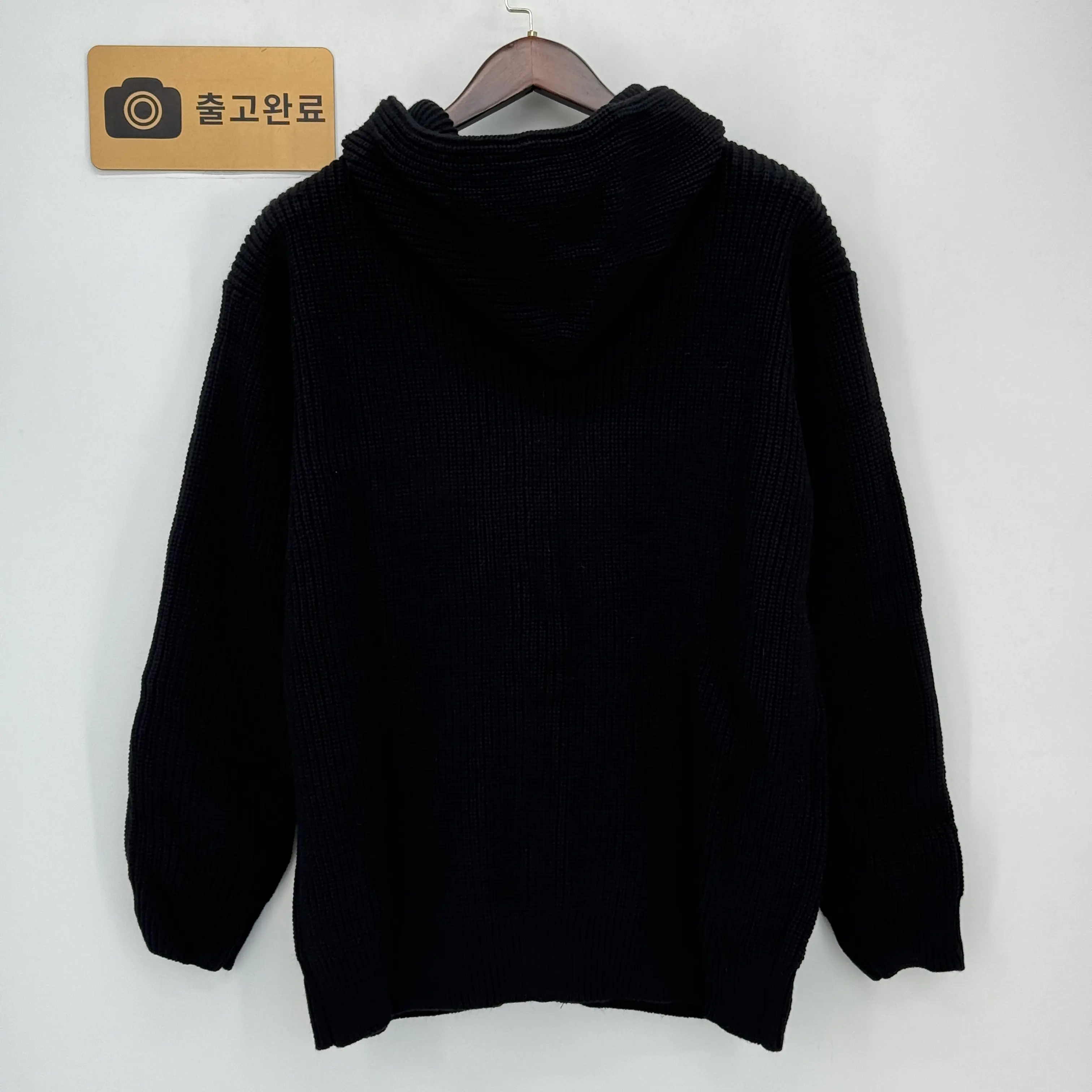 셀린느 메리노 울 집업 후드 니트 자켓 182182 검수사진 4