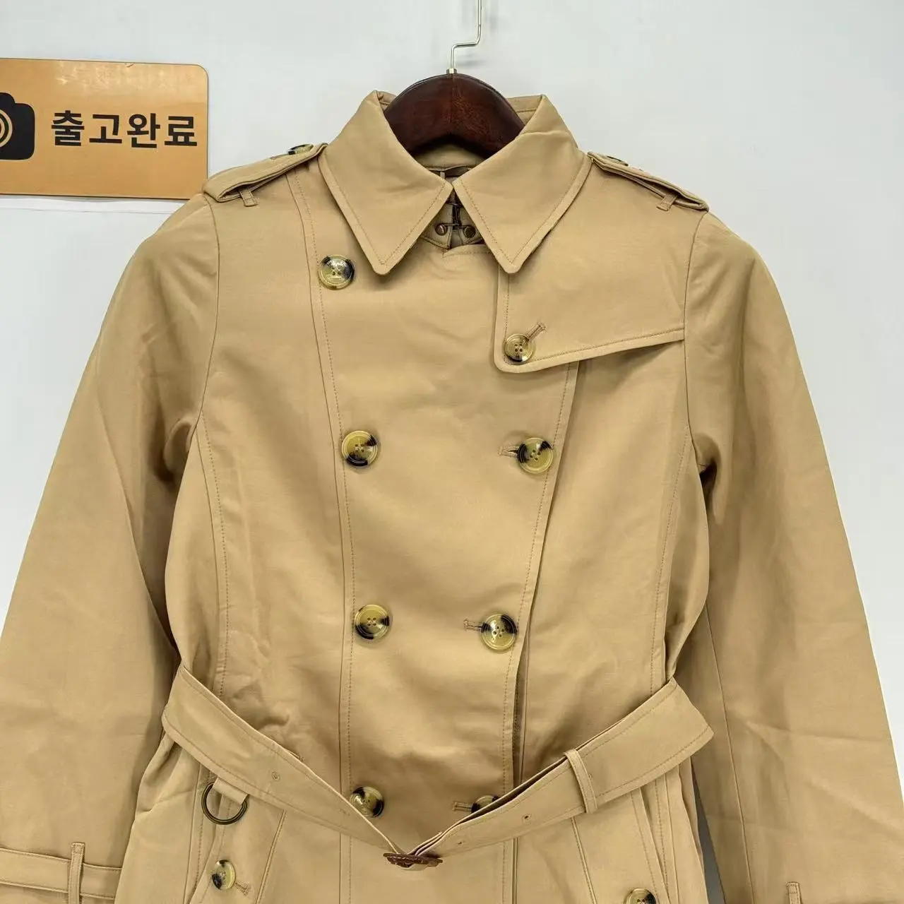 버버리 트렌치 코트 153739 검수사진 2