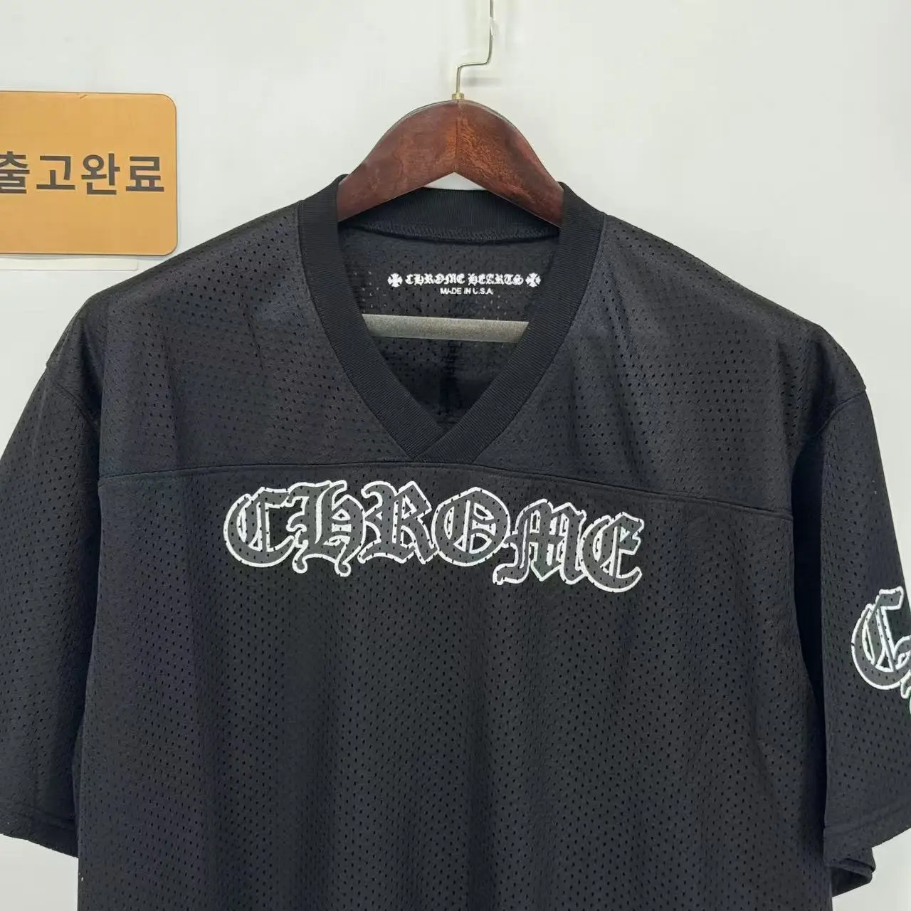 크롬하츠 메시 프린트 남성 반팔 티셔츠 49972 검수사진 2