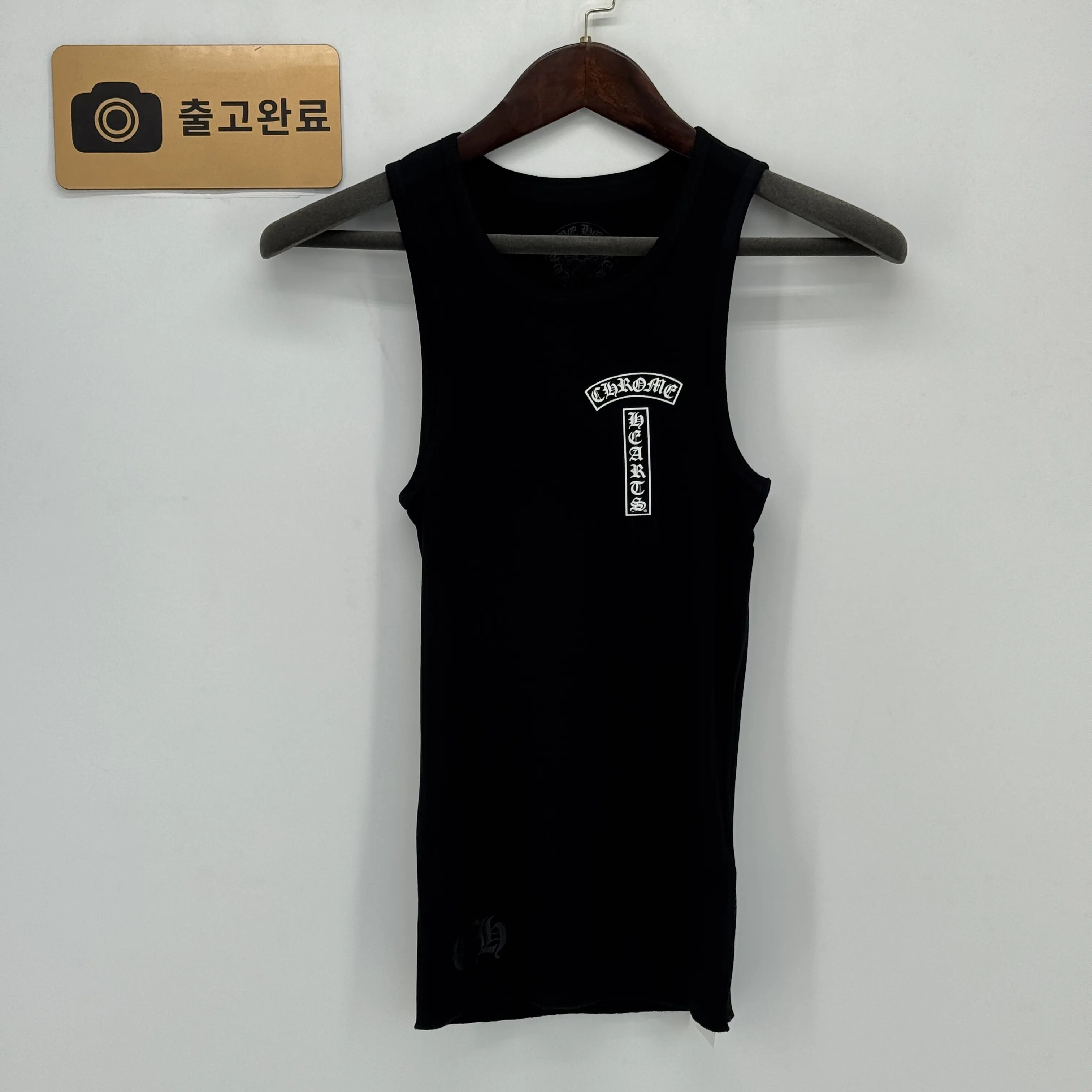 크롬하츠 갈라진 무늬 니트 롤 크로스 긴팔 남성 의류 107452 검수사진 1