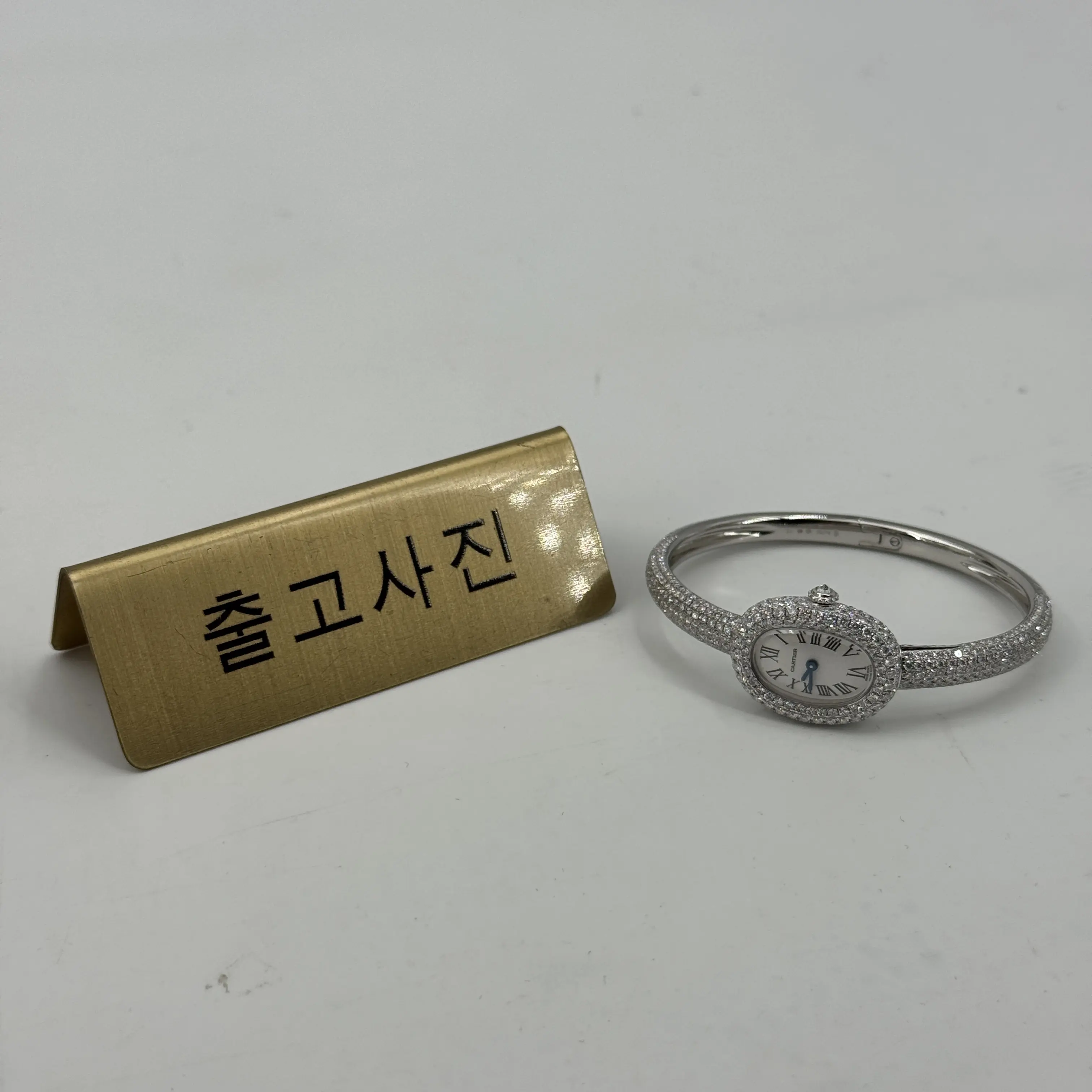 까르띠에 베누아 뱅글 시계 BBA공장 42752 검수사진 1
