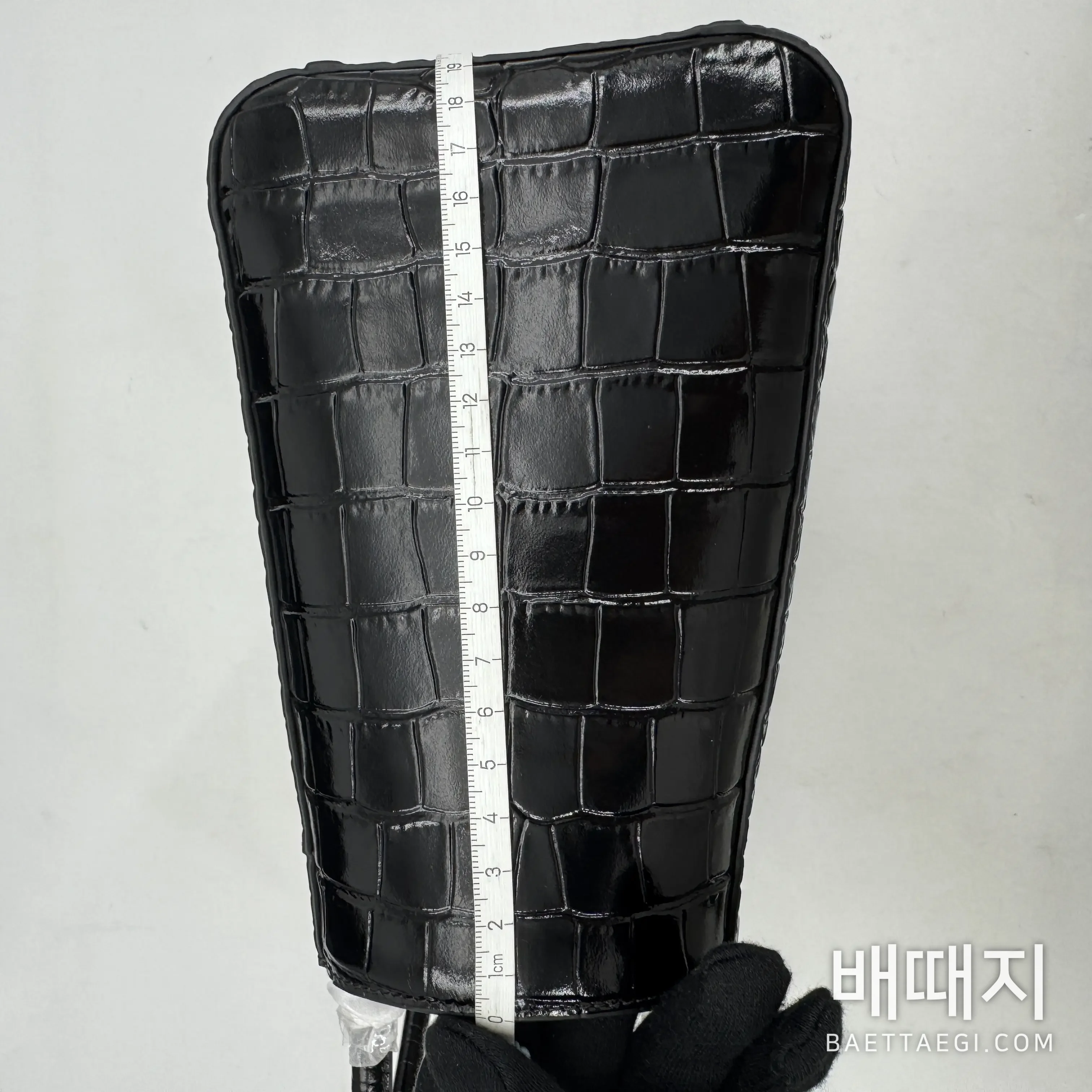 샤넬 악어무늬 크루아송 쇼핑백 가방 193825 검수사진 17