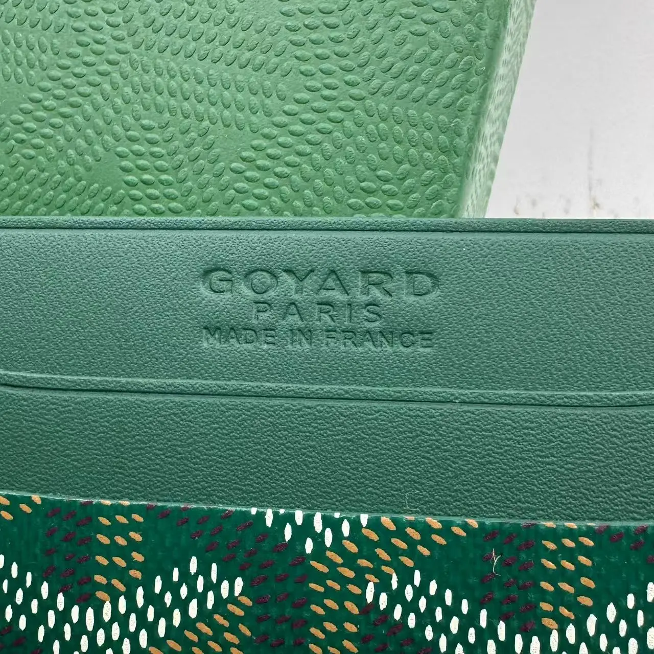 고야드 양면 카드 지갑 77065 검수사진 7