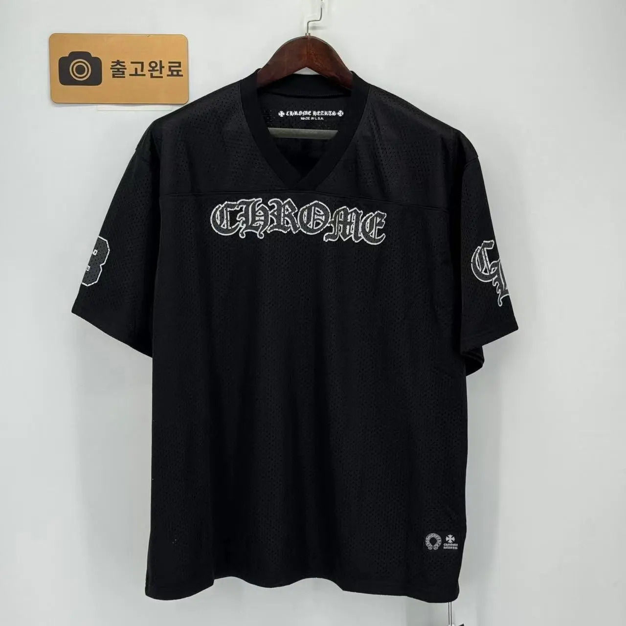 크롬하츠 메시 프린트 남성 반팔 티셔츠 49972 검수사진 1