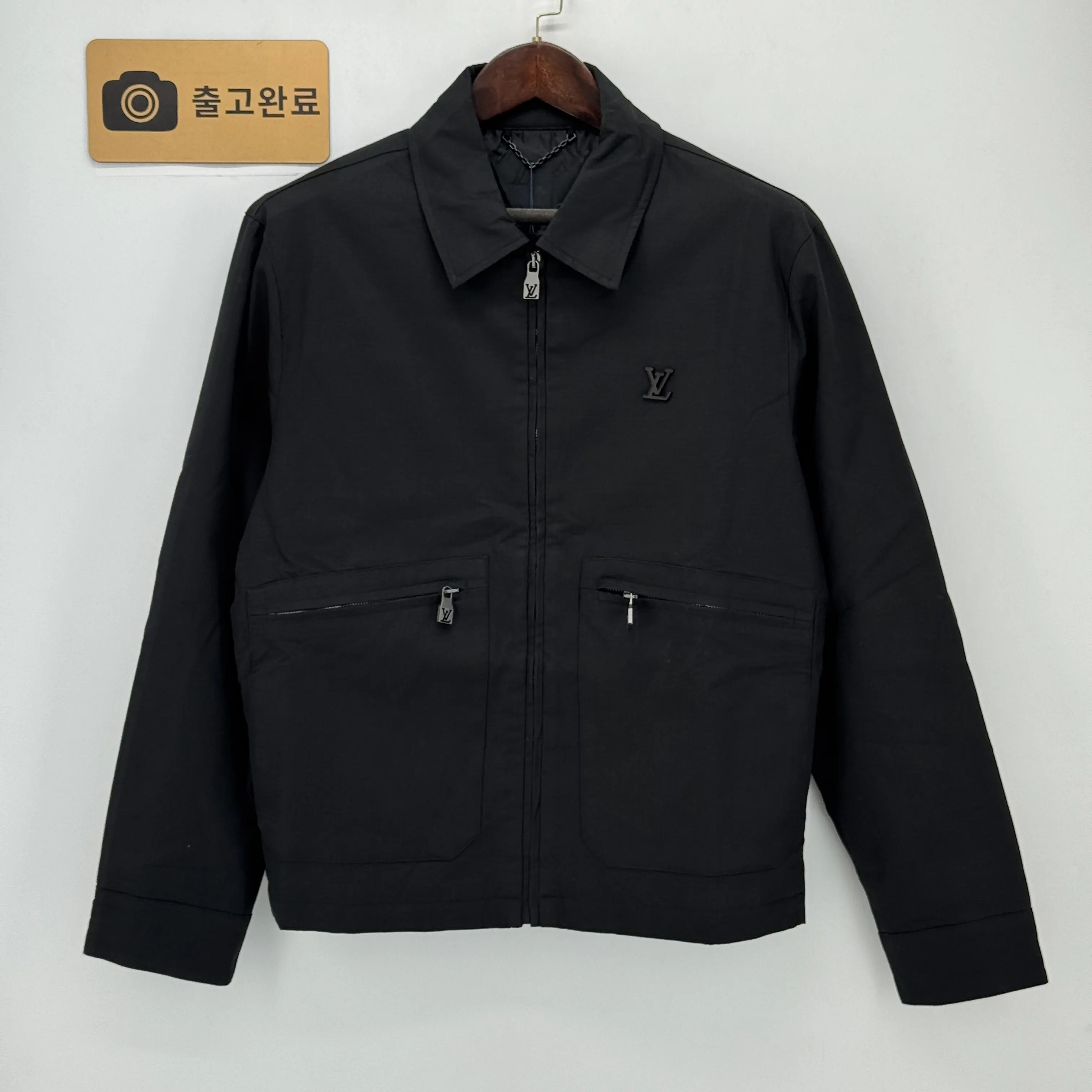 루이비통 코튼 지퍼 포켓 워크 자켓 검수사진 1