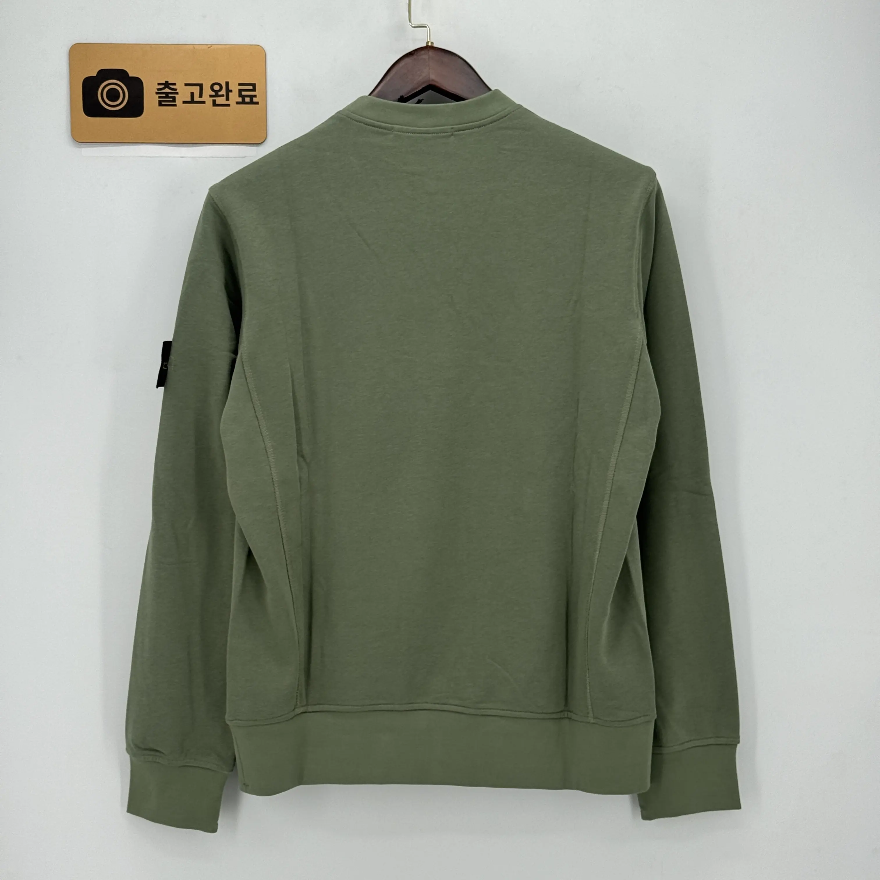 스톤아일랜드 스톤 아일랜드 오가닉 코튼 플리스 크루넥 스웨트셔츠 검수사진 6