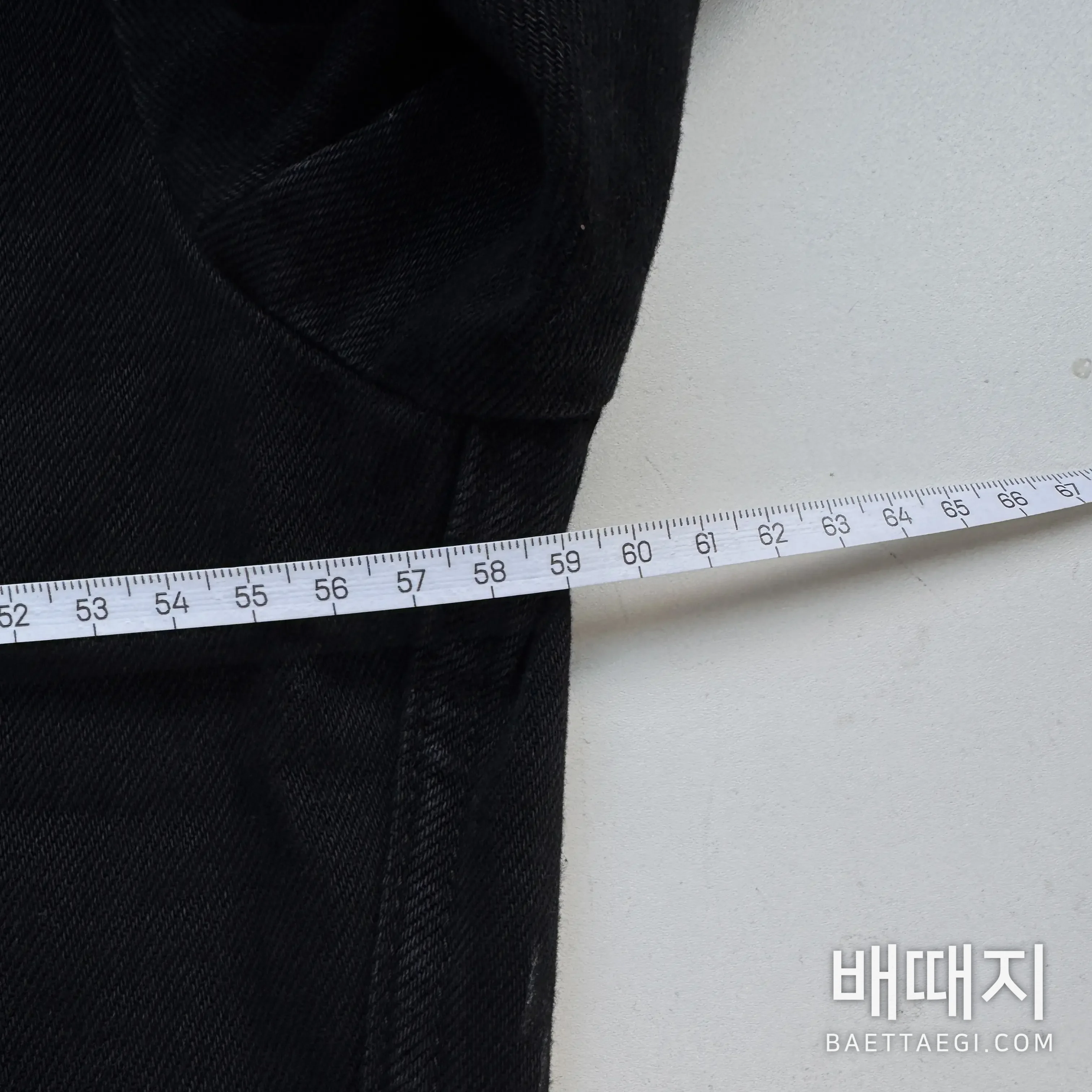 구찌 남성 데님 자켓 166923 검수사진 8