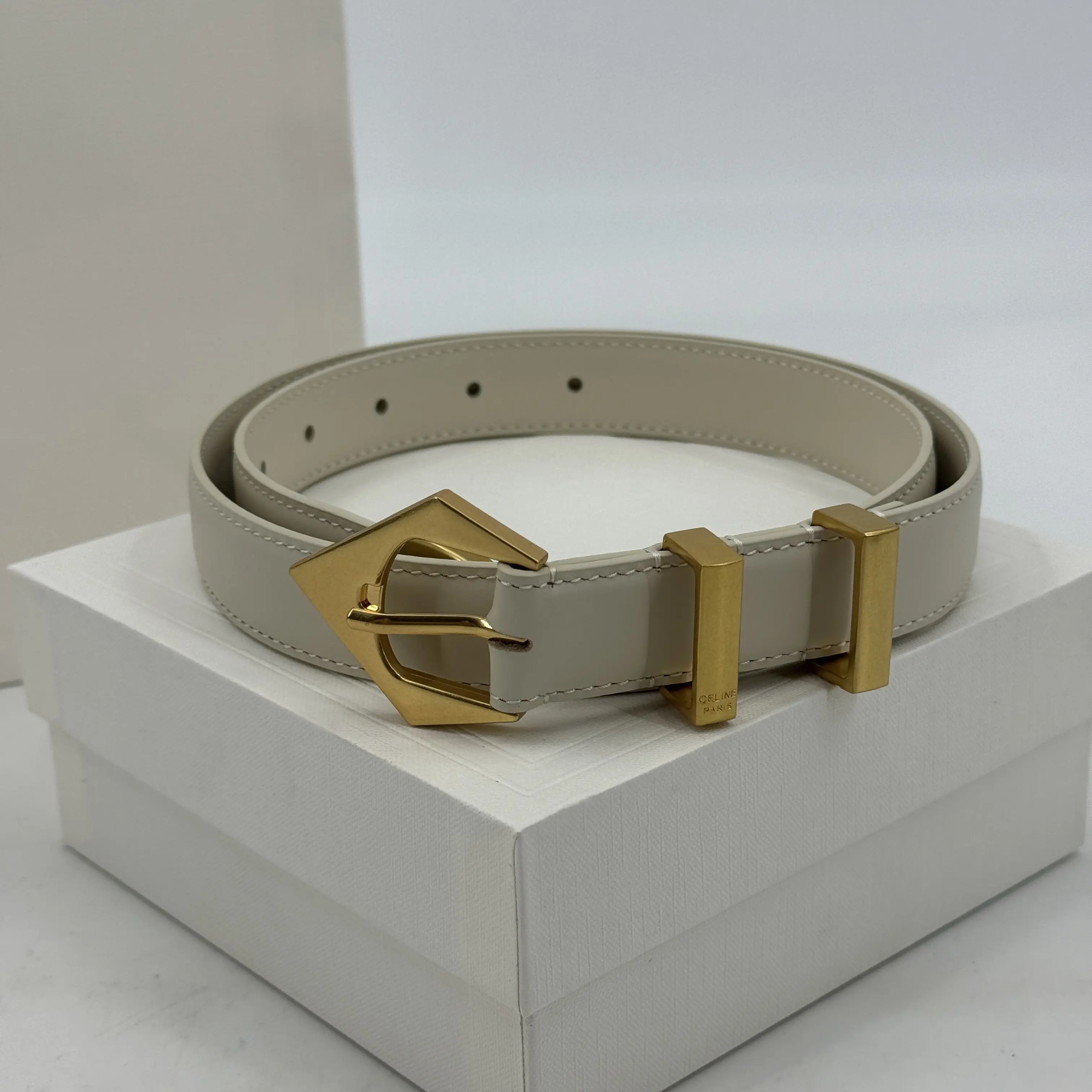 셀린느 벨트 2.5cm 검수사진 2