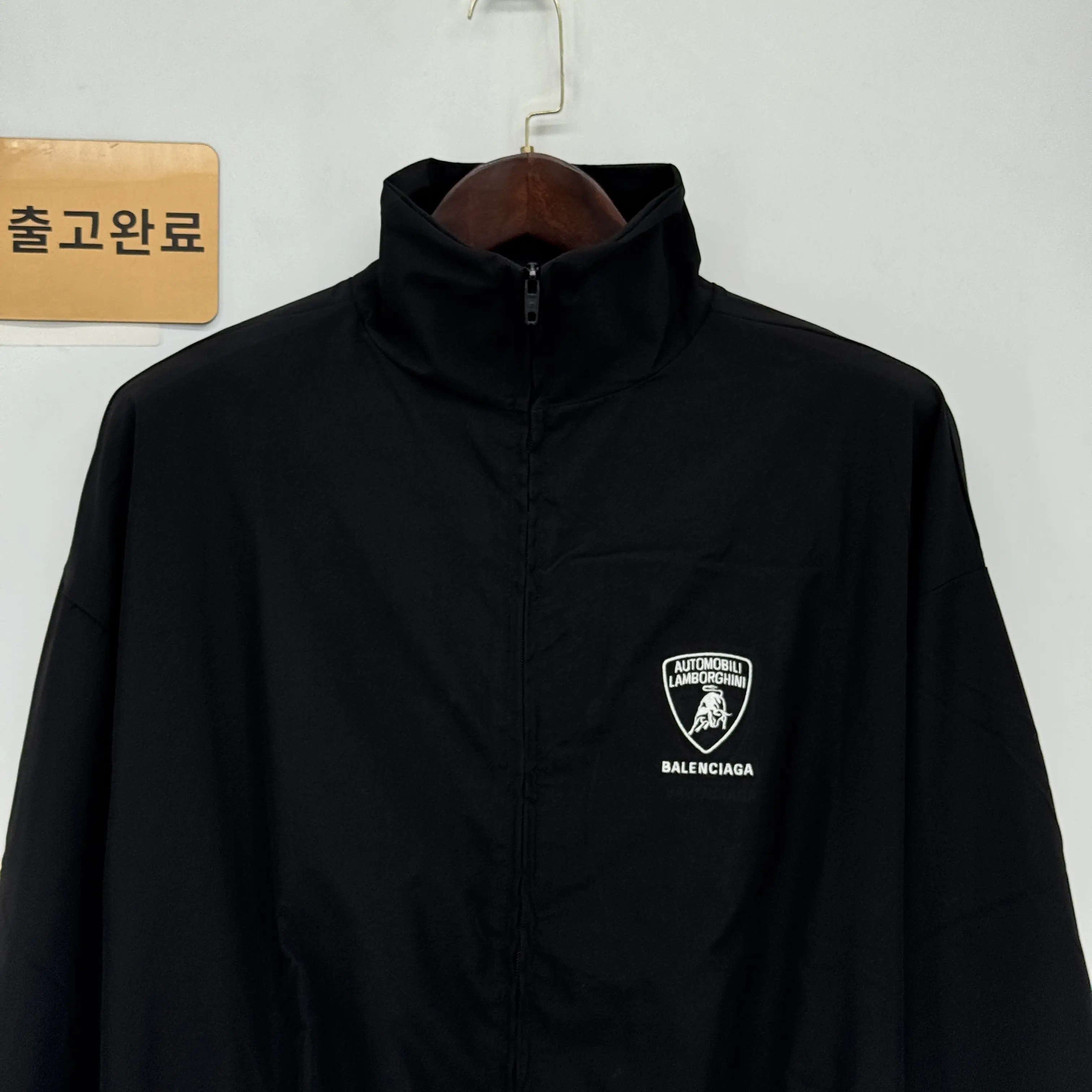 발렌시아가 자수 지퍼 남성 자켓 158453 검수사진 2