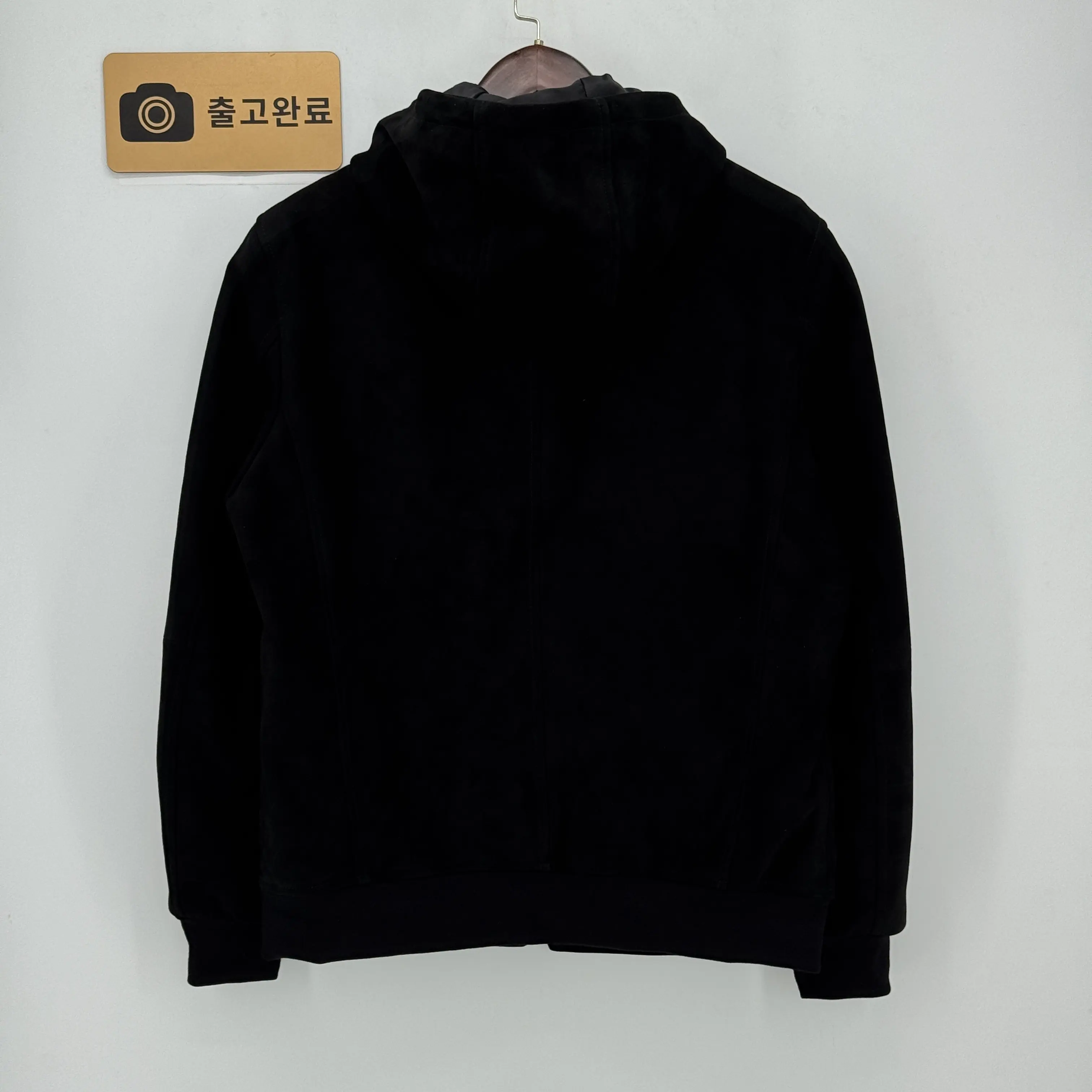 브루넬로쿠치넬리 스웨이드 램스킨 후드 자켓 169679 검수사진 5