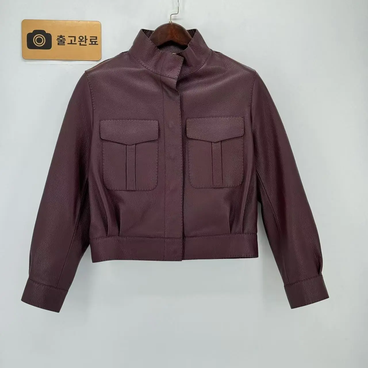 에르메스 가죽자켓 검수사진 1