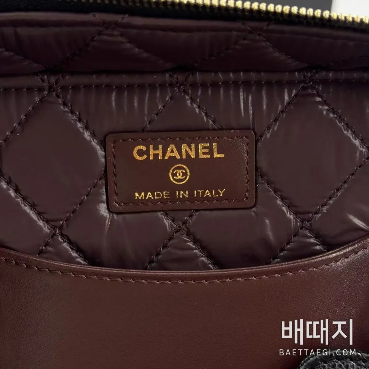 샤넬 블랙 토일러리 핸드백 193247 검수사진 8