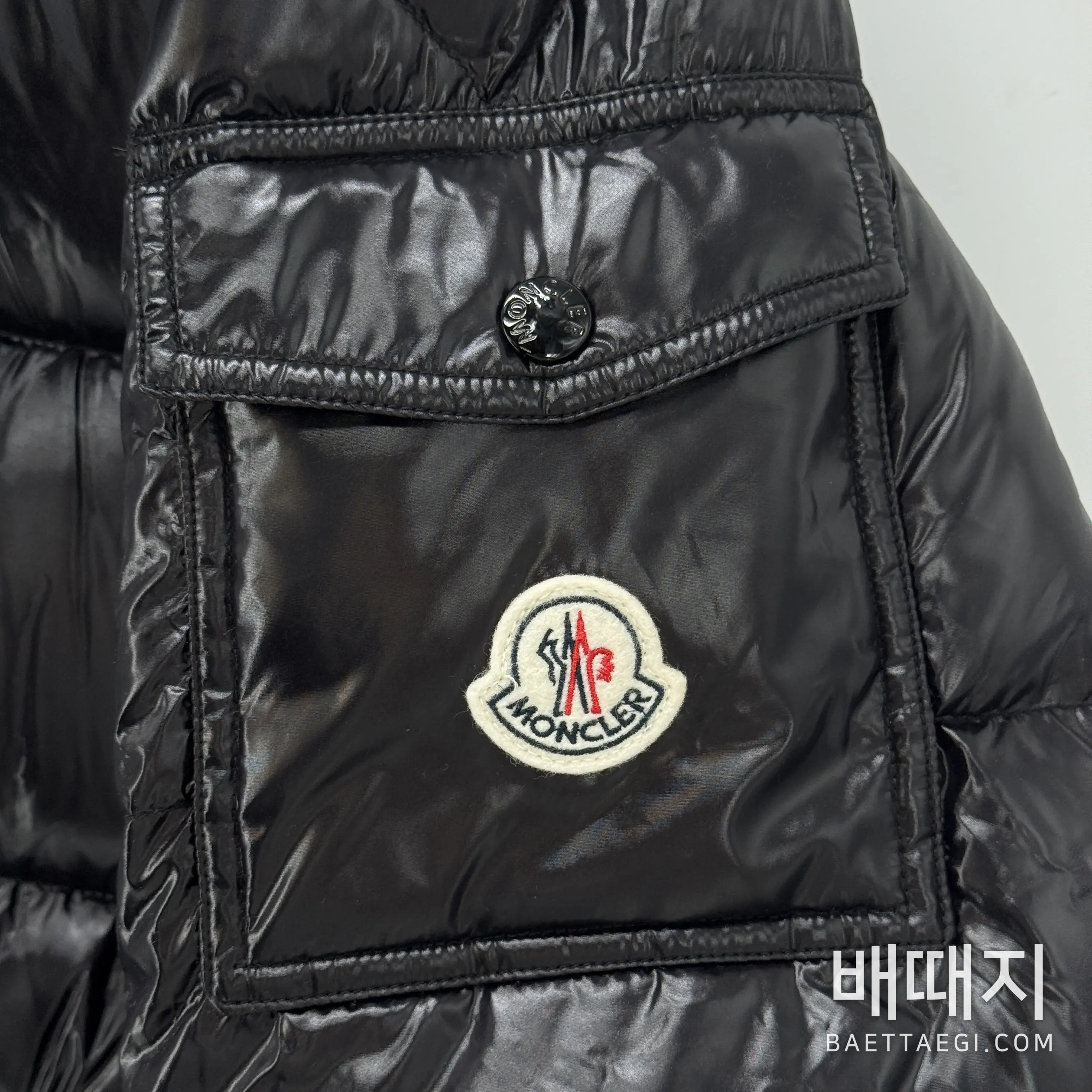 몽클레르 마야(Moncler Maya) 후드 쇼트 다운 자켓 169506 검수사진 4