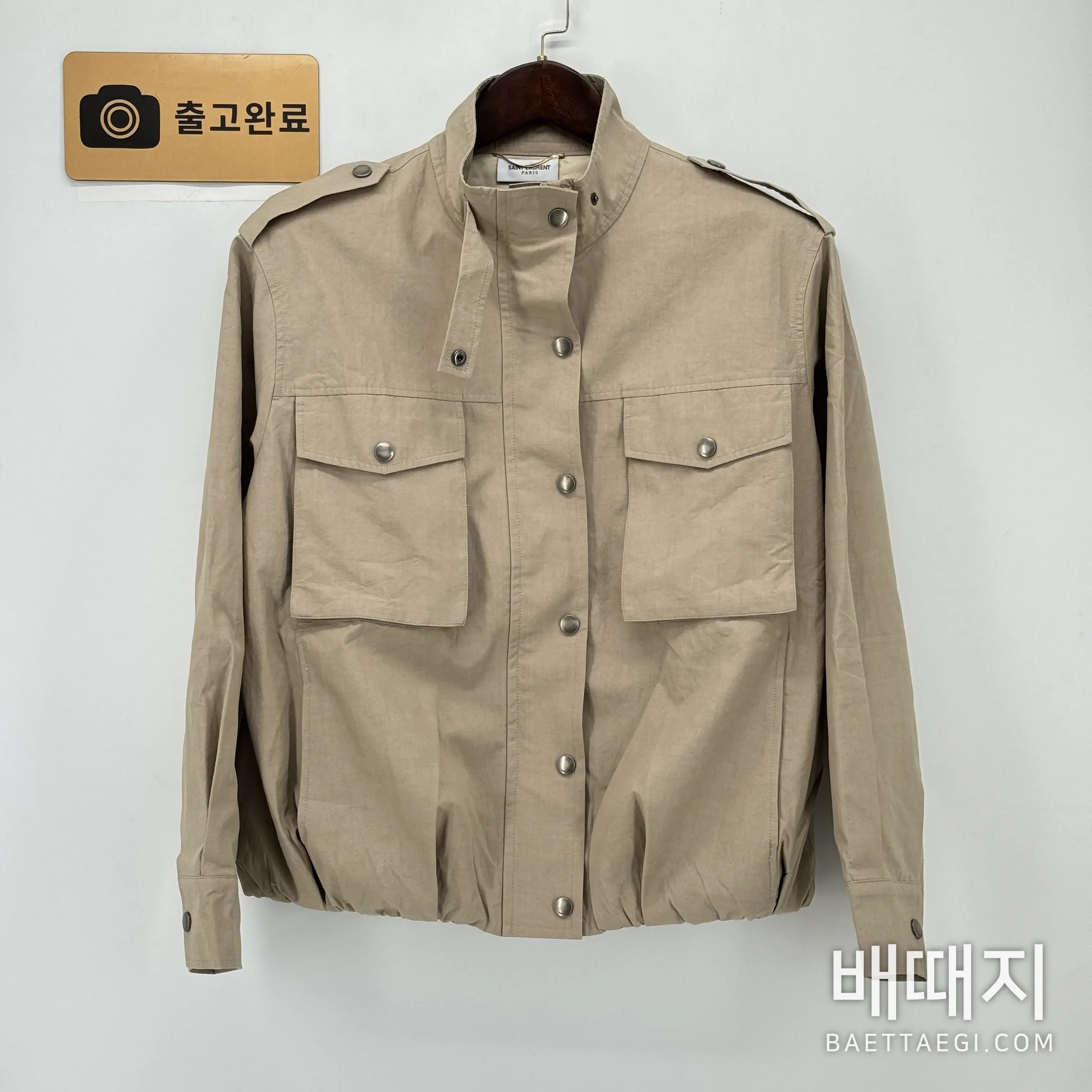생로랑 여성 트렌치코트 자켓 199004 검수사진 1
