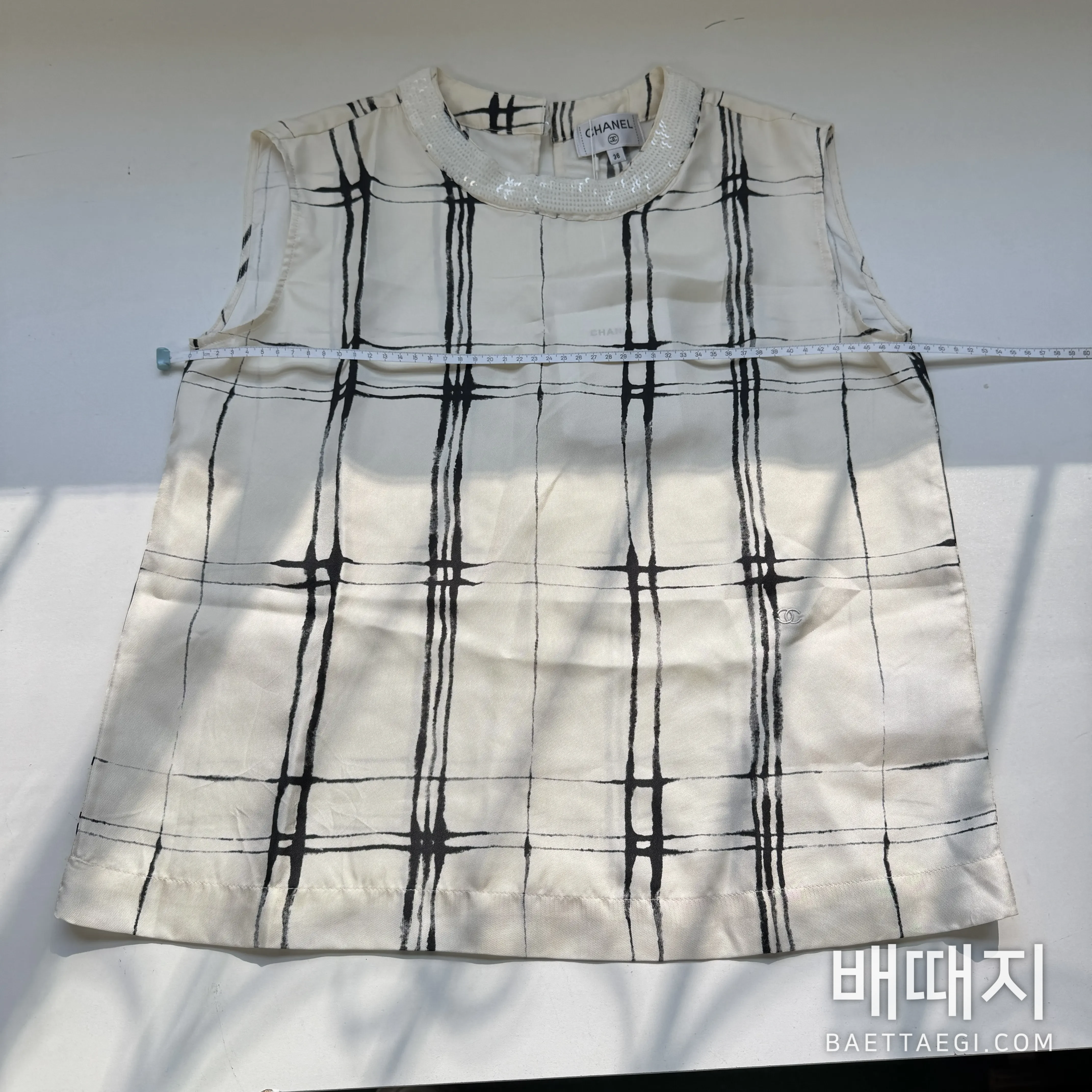 샤넬 여성 반팔 티셔츠 199677 검수사진 7
