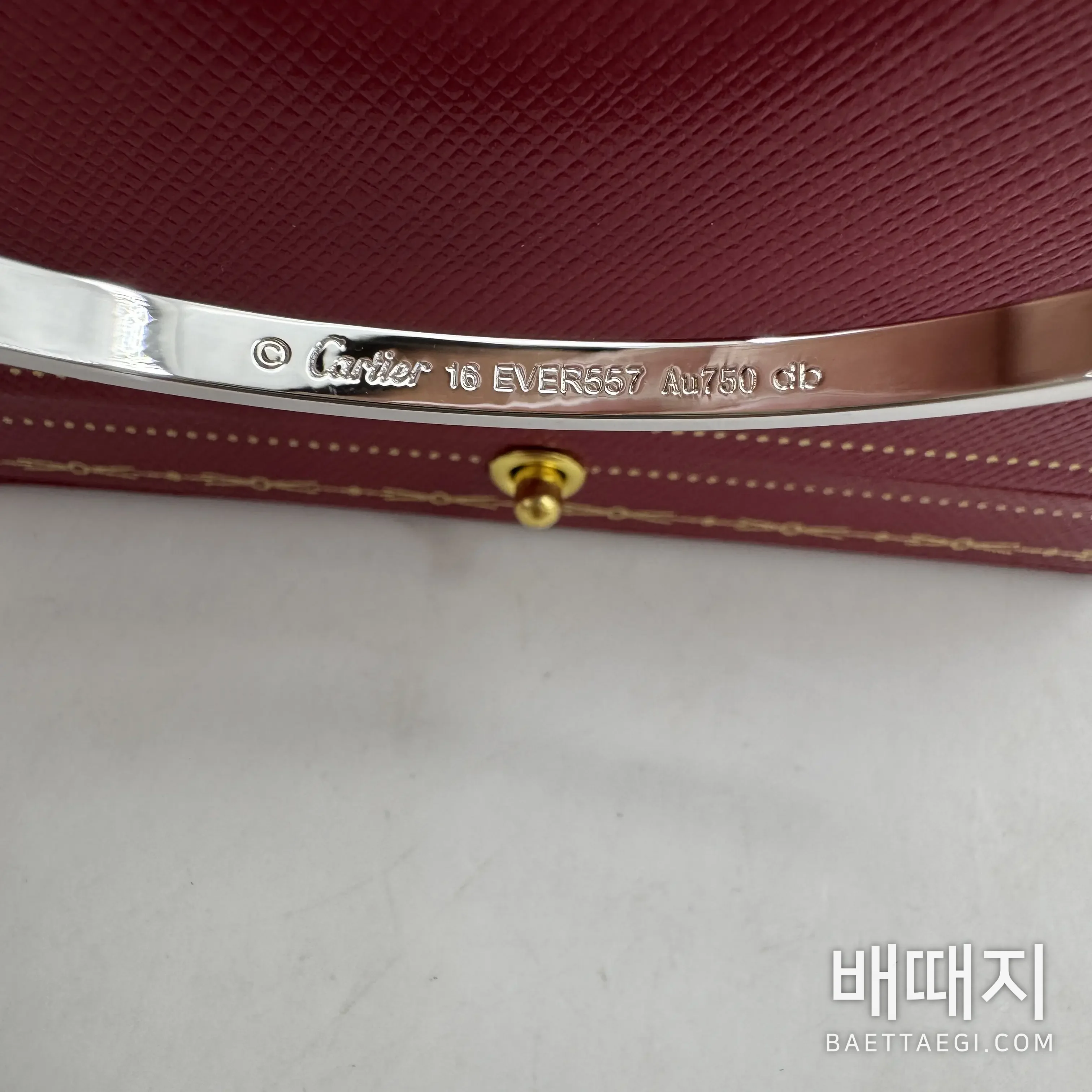 까르띠에 러브 팔찌 3.65mm 검수사진 8