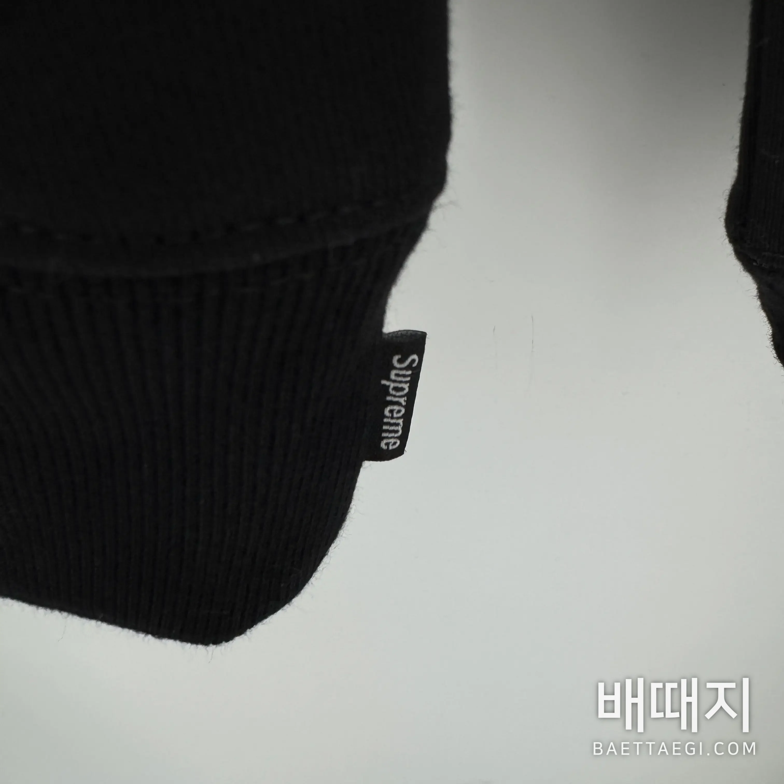 슈프림 사틴 아플리케 후드 검수사진 4