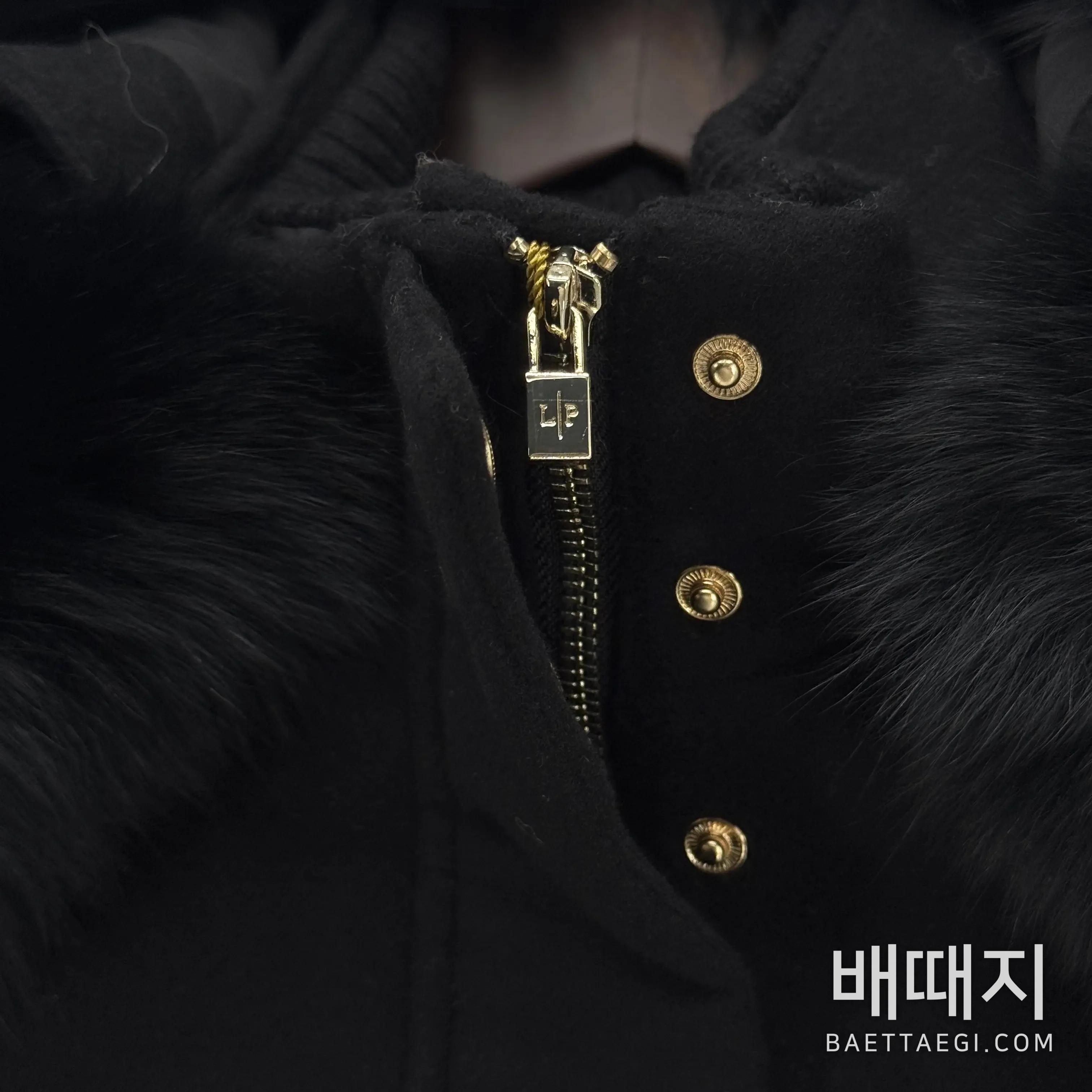 로로피아나 로로 피아나의 블랙 롱 스키복 검수사진 3