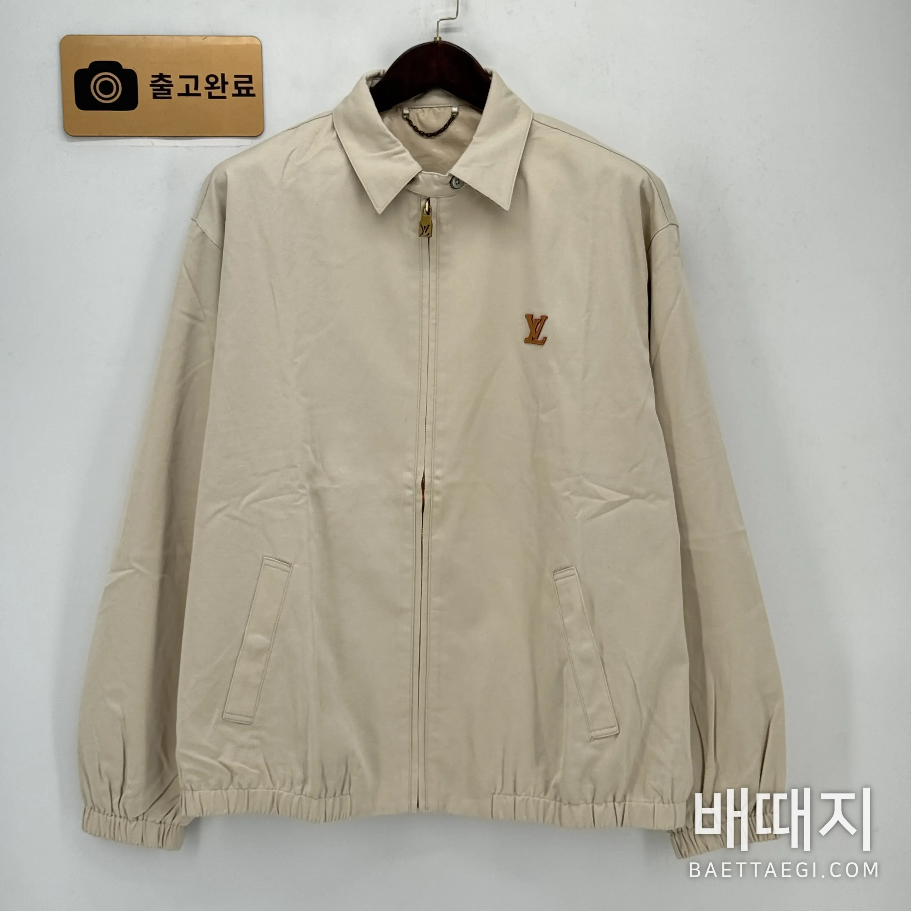 루이비통 가죽 라벨 트윌 남성 자켓 198477 검수사진 1