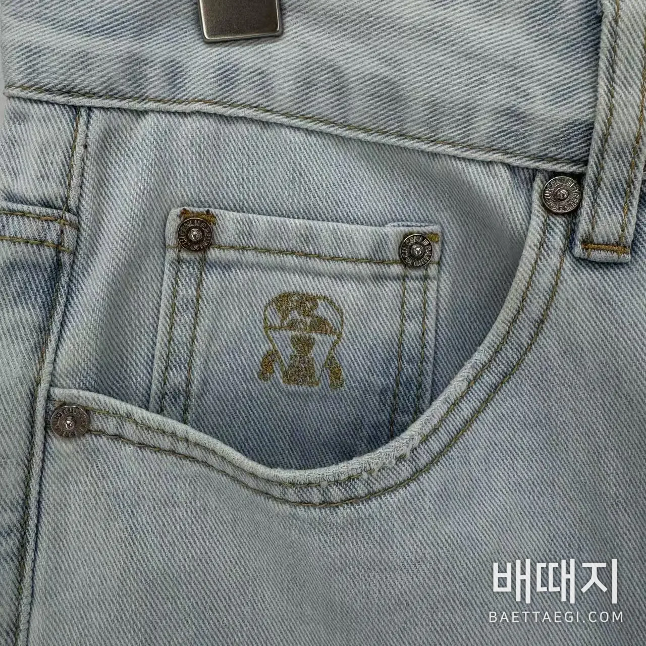 브루넬로쿠치넬리 데님 스트레치 남성 바지 146714 검수사진 4