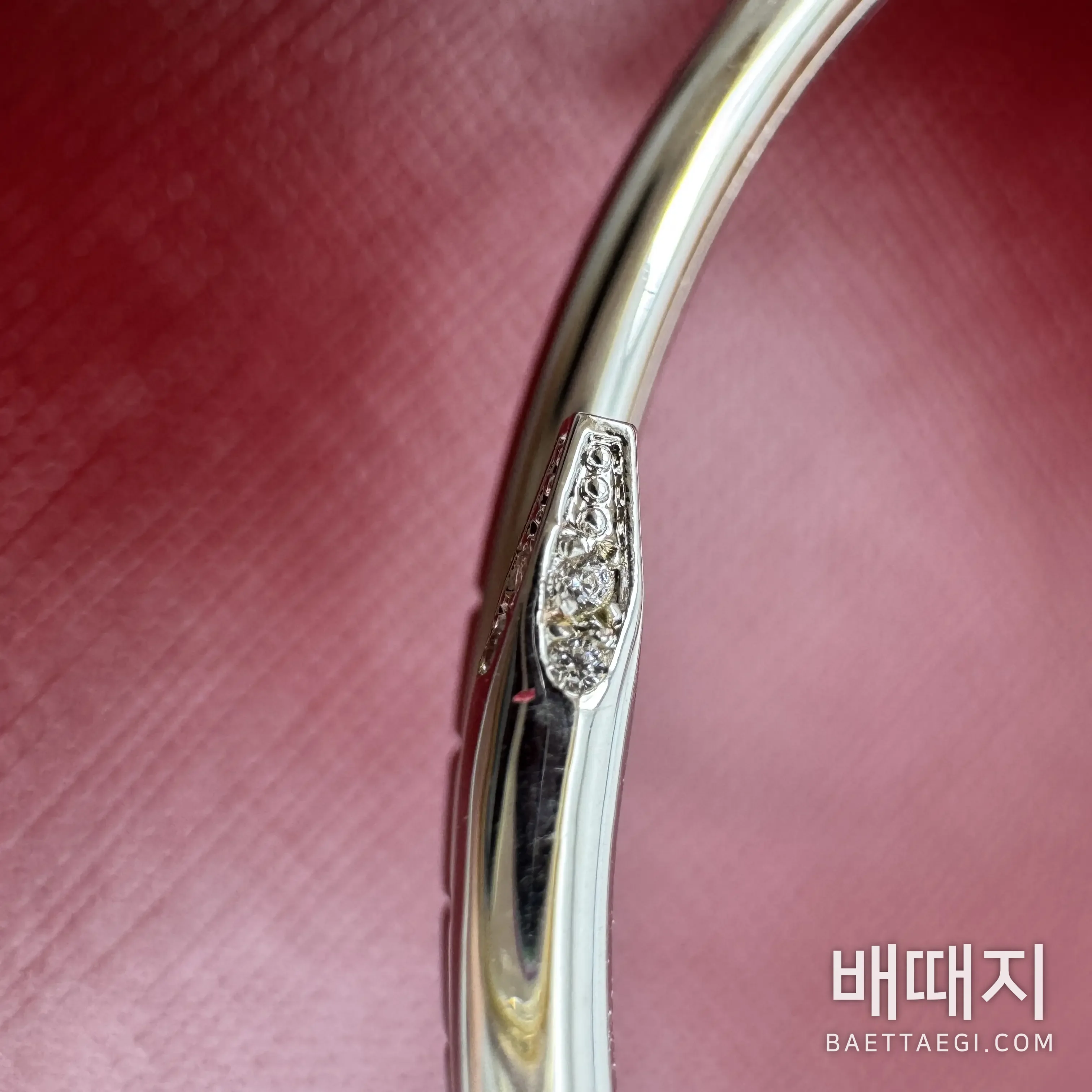 까르띠에 저스트 앙 끌루 슬렌더 다이아몬드 팔찌 178363 검수사진 7