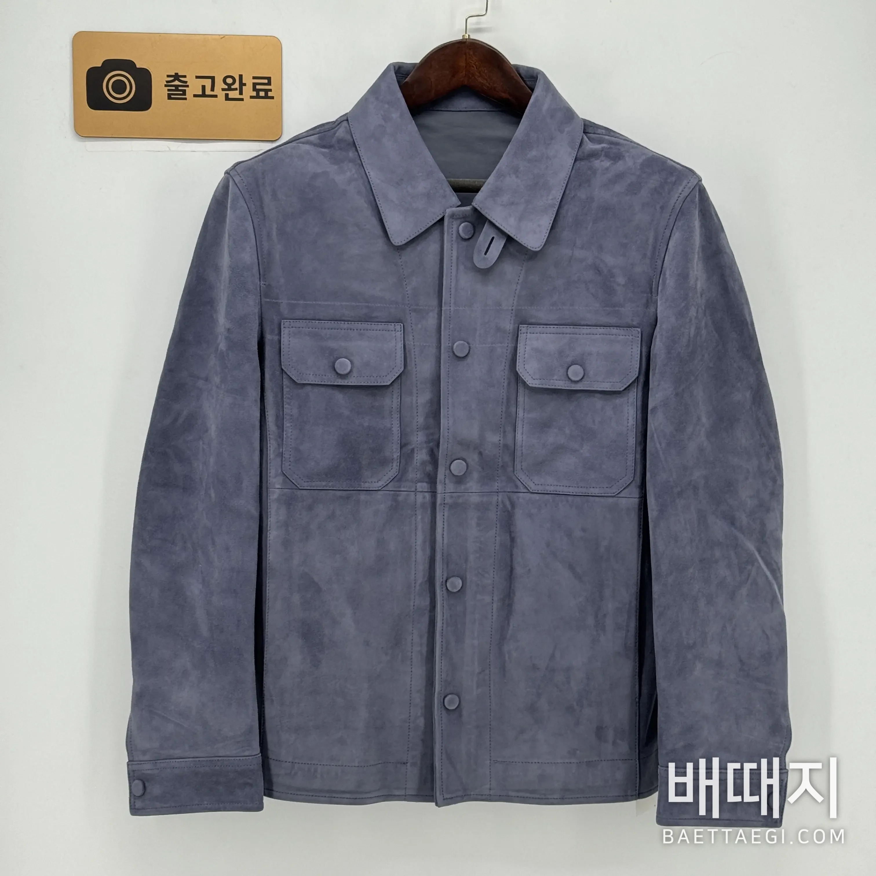 톰포드 투톤 스웨이드 램스킨 남성 자켓 156247 검수사진 1