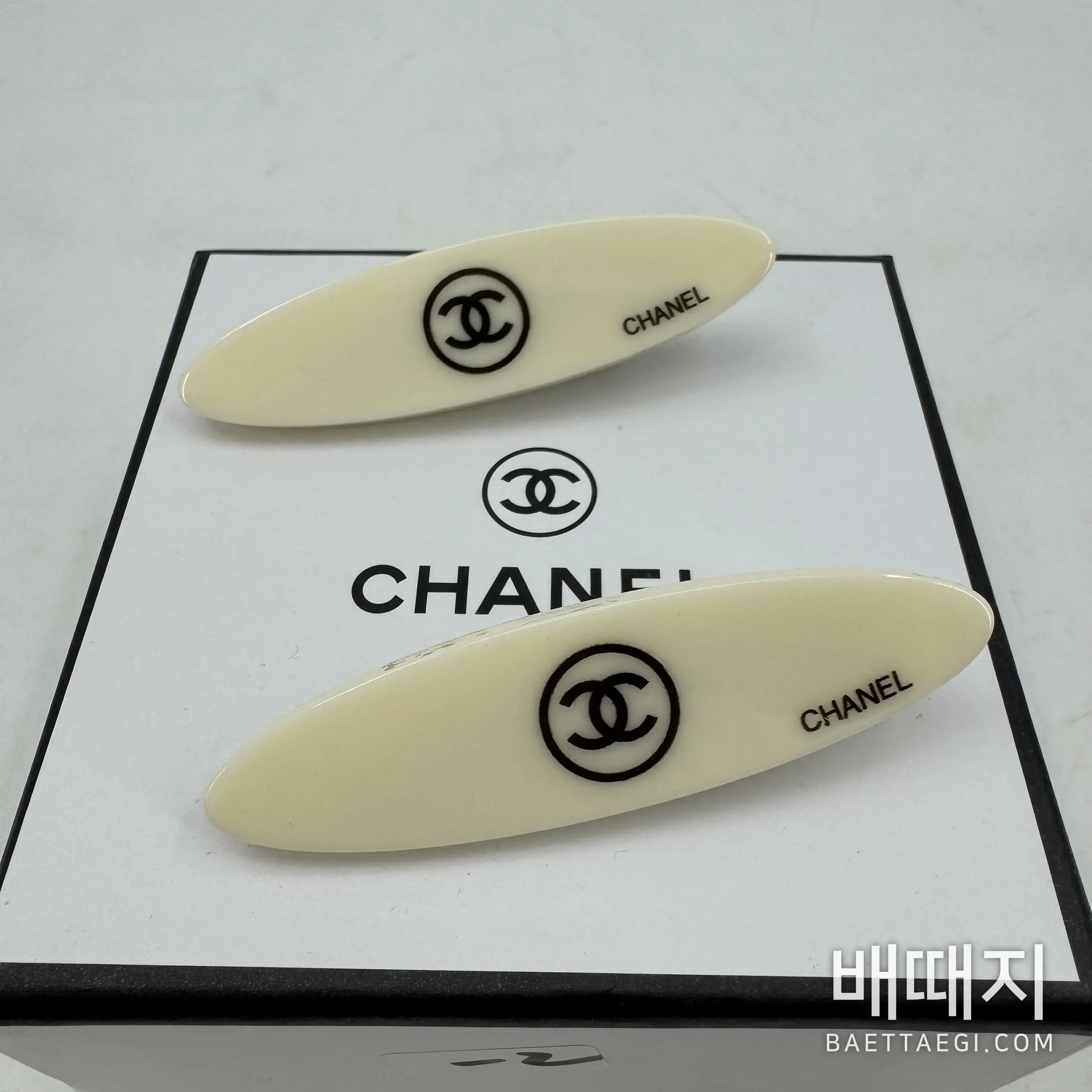 샤넬 심플 헤어 클립 세트 183547 검수사진 2