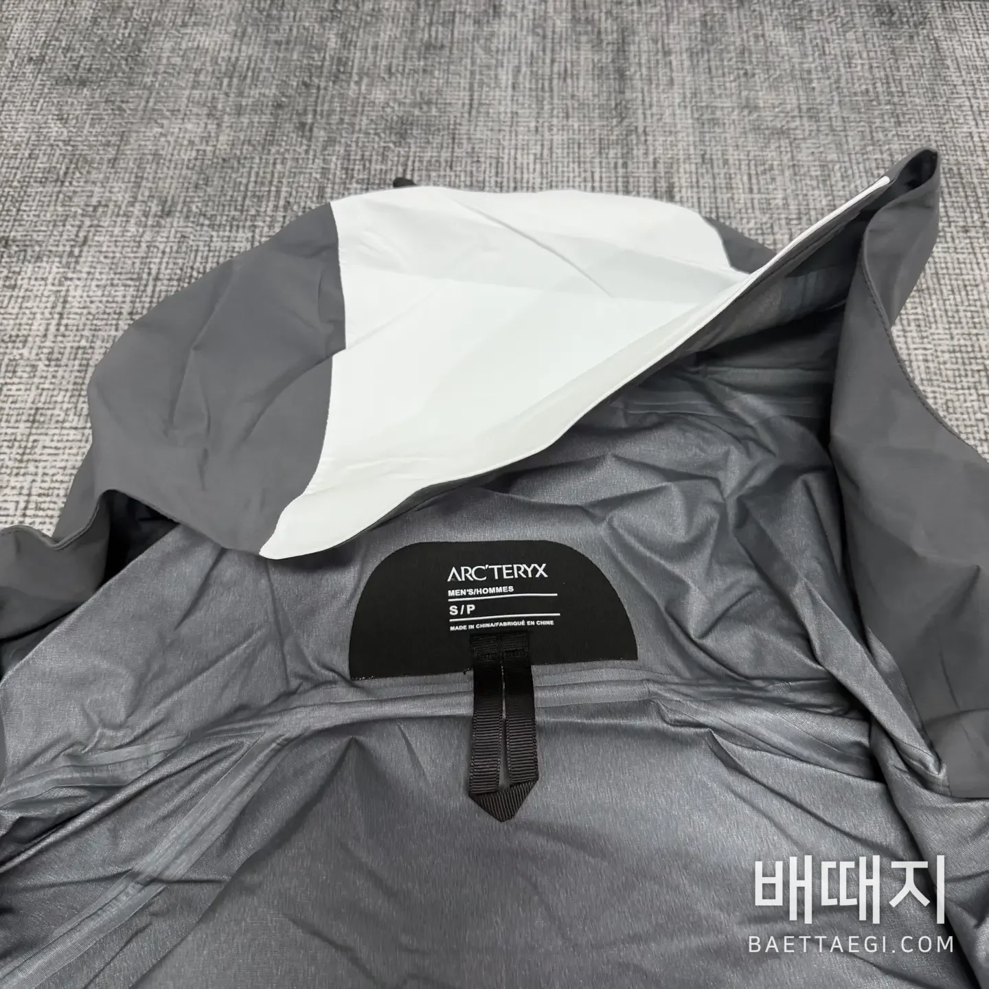 아크테릭스 빔즈 베타 자켓 디멘션 일본 한정 200147 Arc'teryx BEAMS Beta Jacket Dimensions 검수사진 3