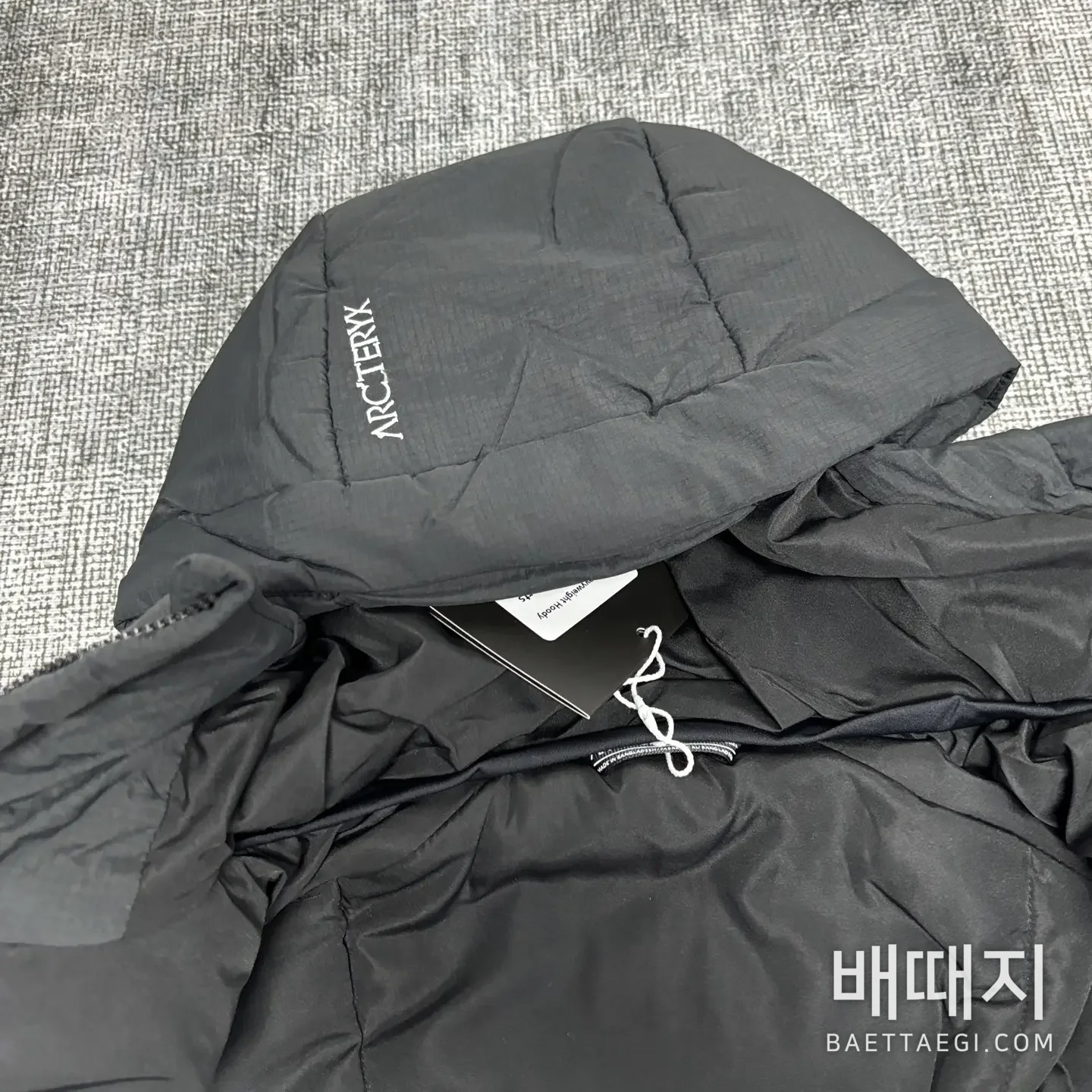 아크테릭스 [TZ] 아톰 LT 후디 2.0 블랙 200179 Arc'teryx Atom LT Hoodie 2.0 검수사진 3